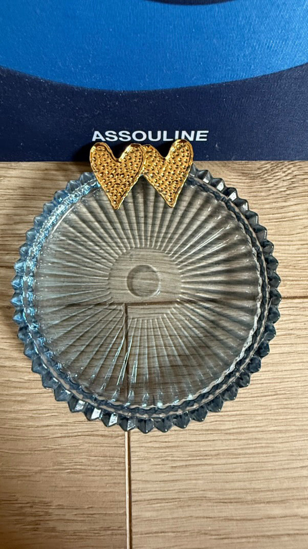 Boucles d'oreilles dorées "Cœur"