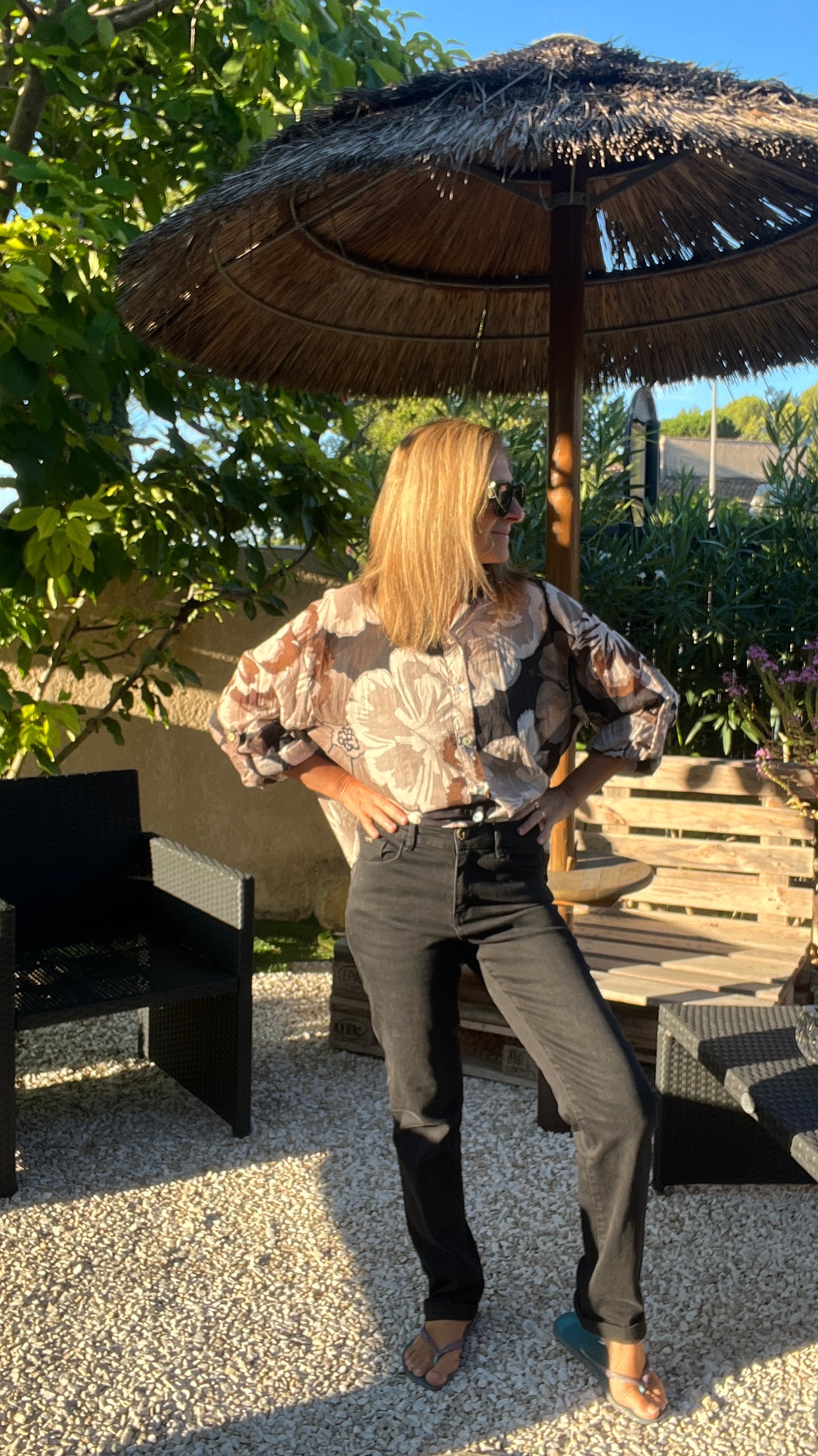 JEANS NOIR "ZOE"