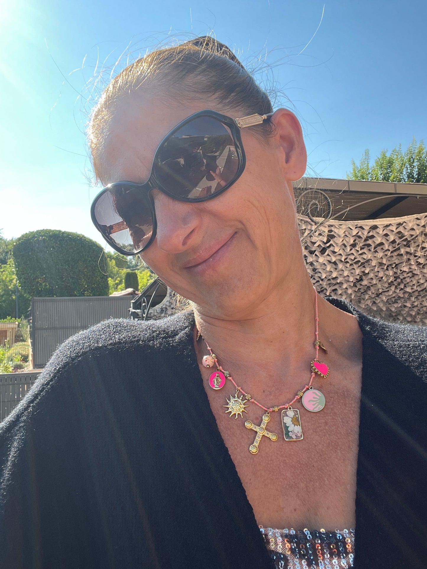 Collier rose "milë & mila"