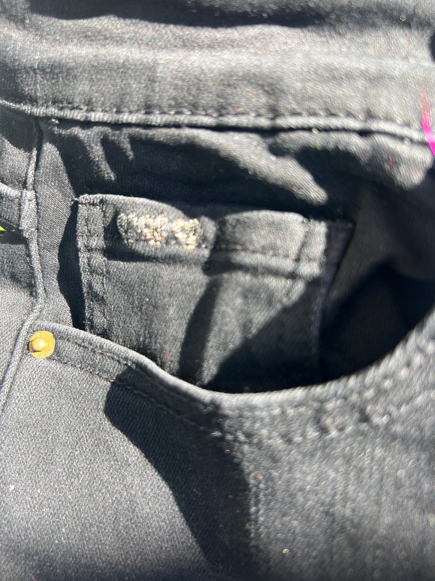 JEANS NOIR "ZOE"