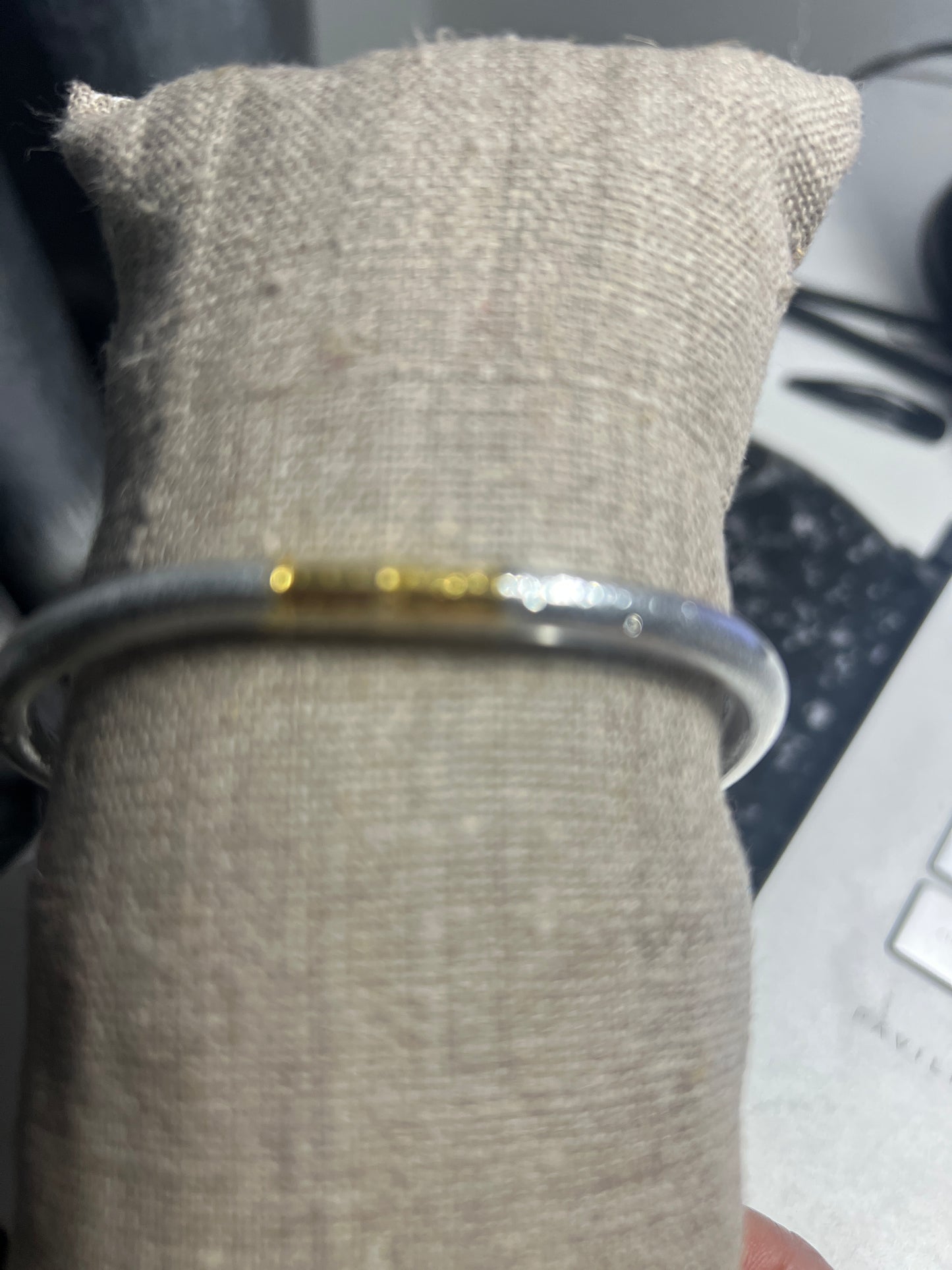 BRACELET FIN PAILLETEE