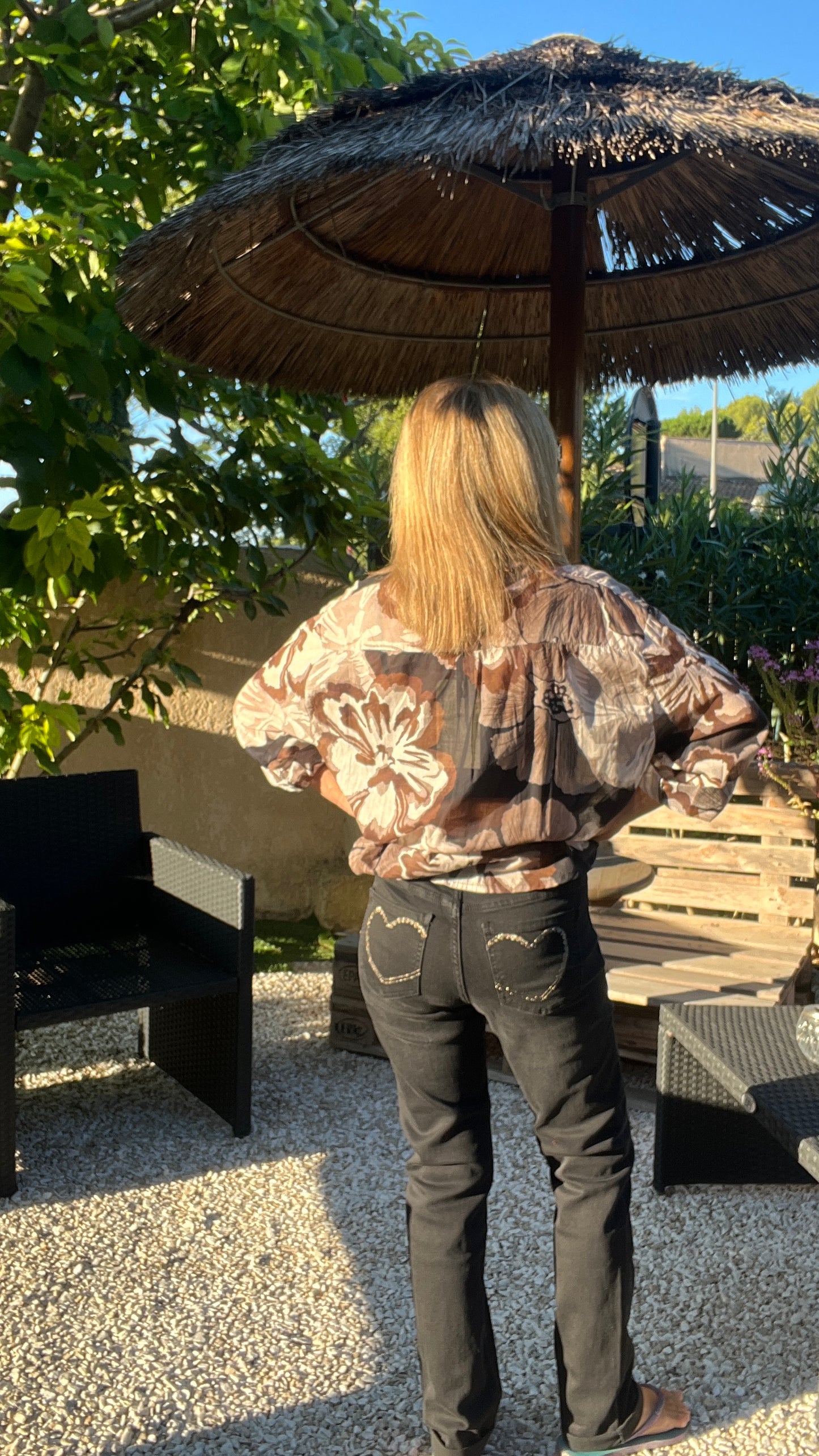 JEANS NOIR "ZOE"