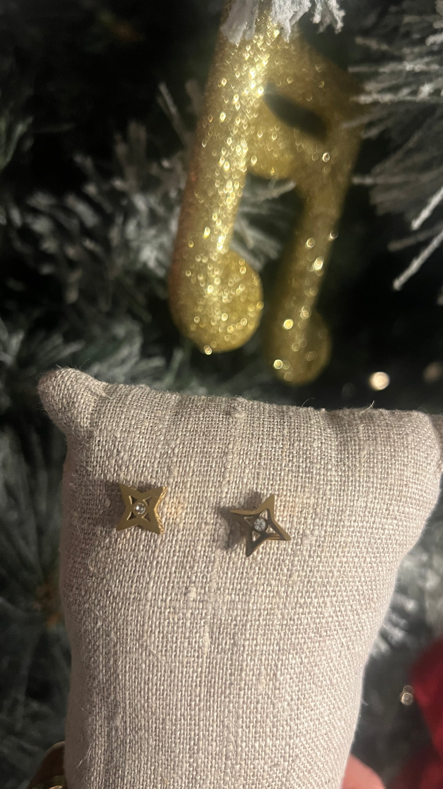 BOUCLES D'OREILLES ETOILES