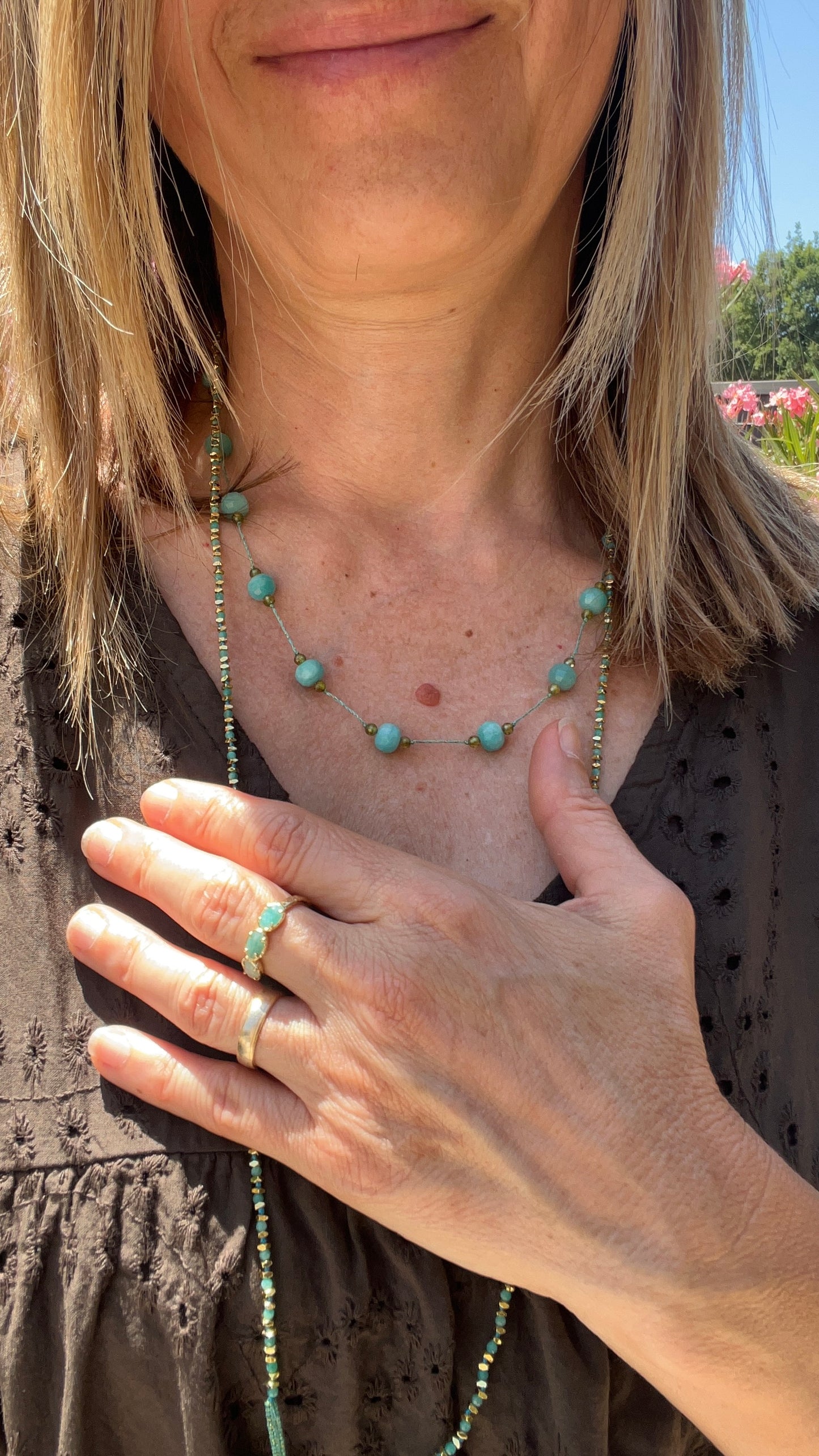 BAGUE MINIS PIERRES PRECIEUSES HABAHA