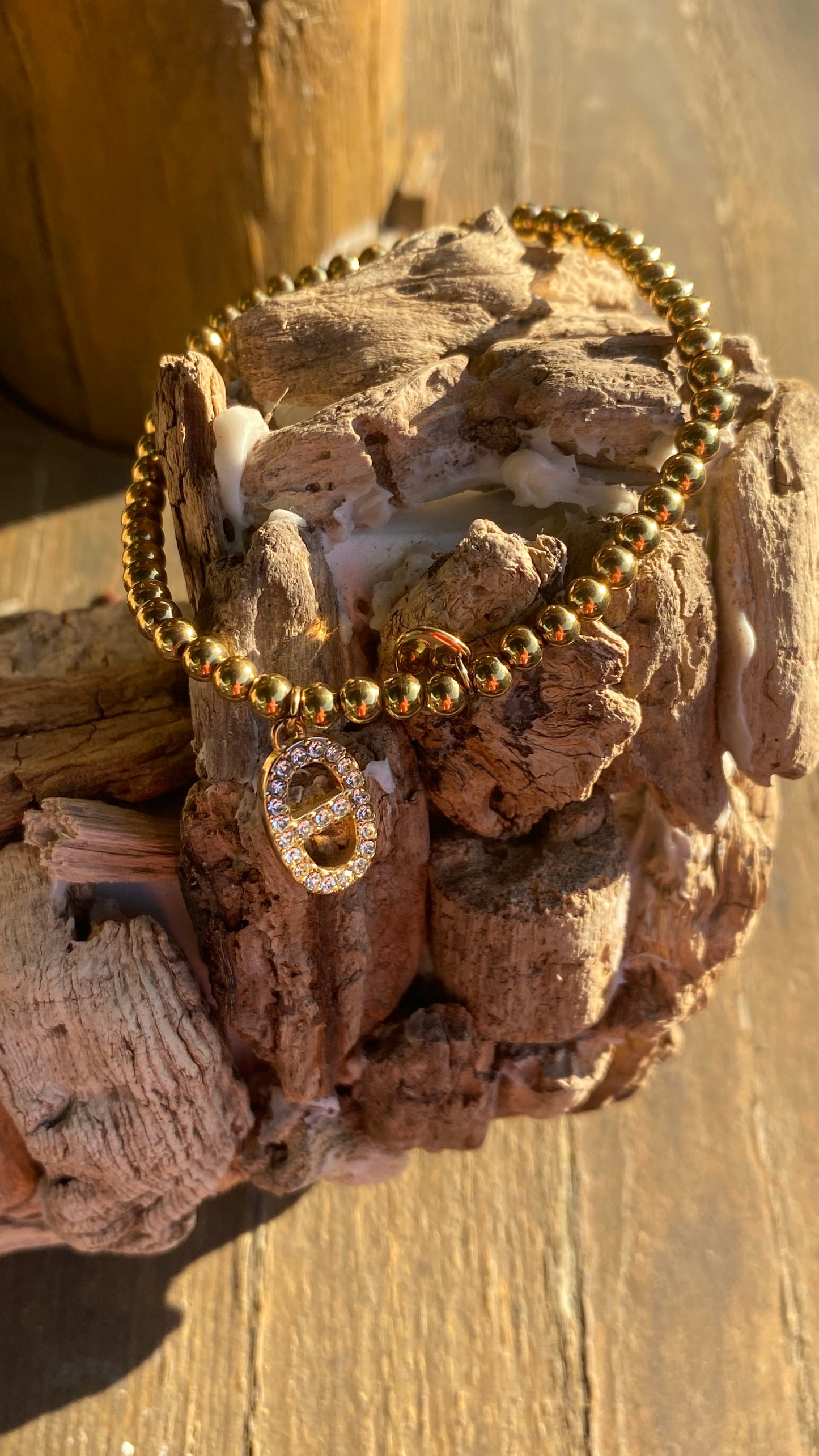 Bracelet doré "Médaillons"