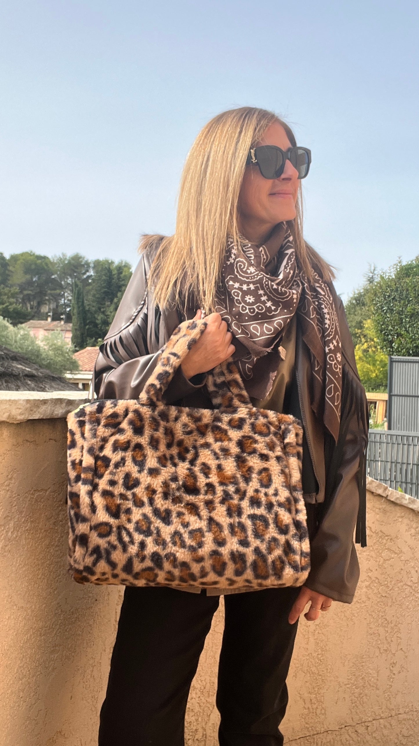 SAC LEOPARD "MOUMOUTE"