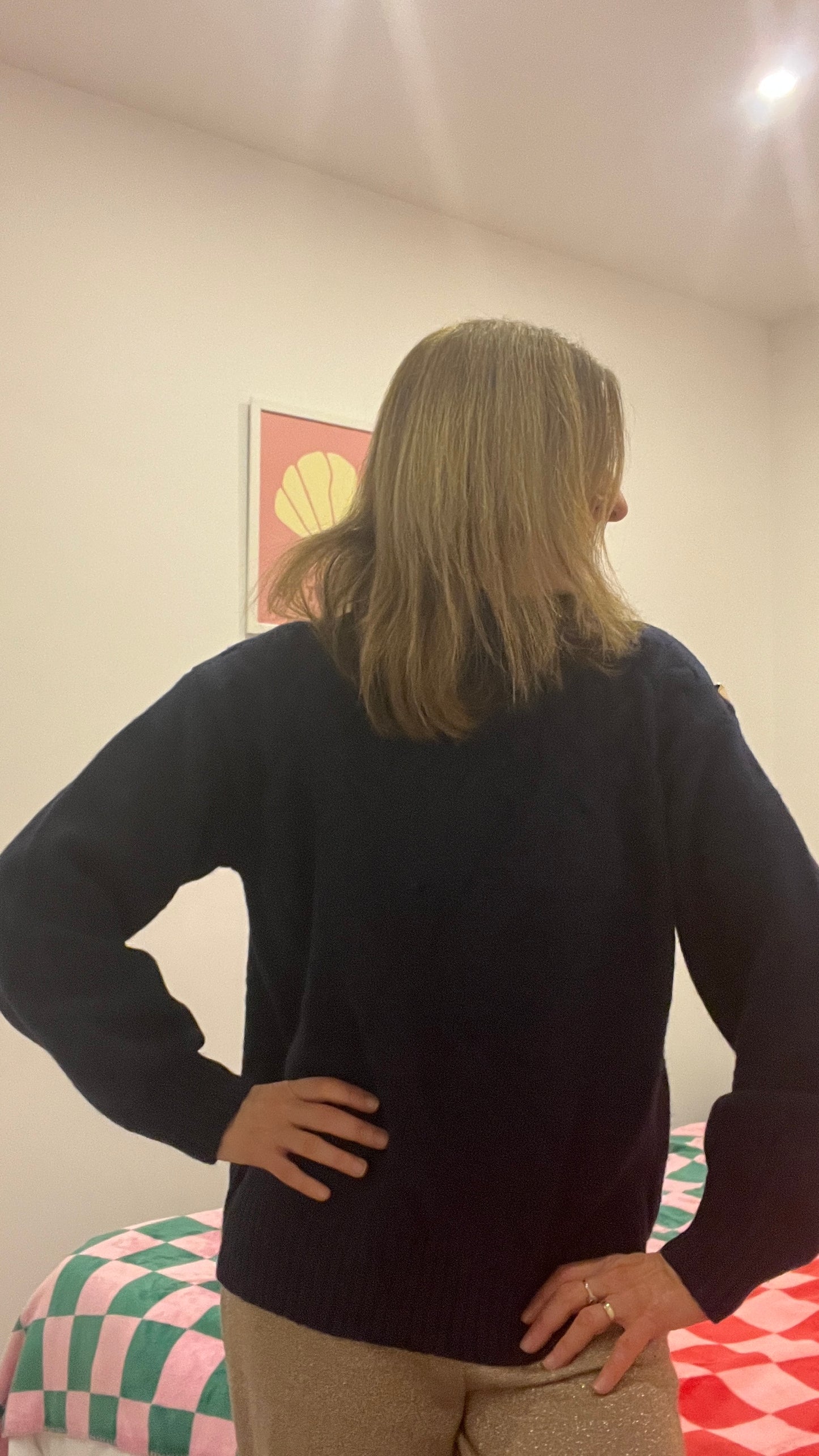 PULL BLEU MARINE TORSADE