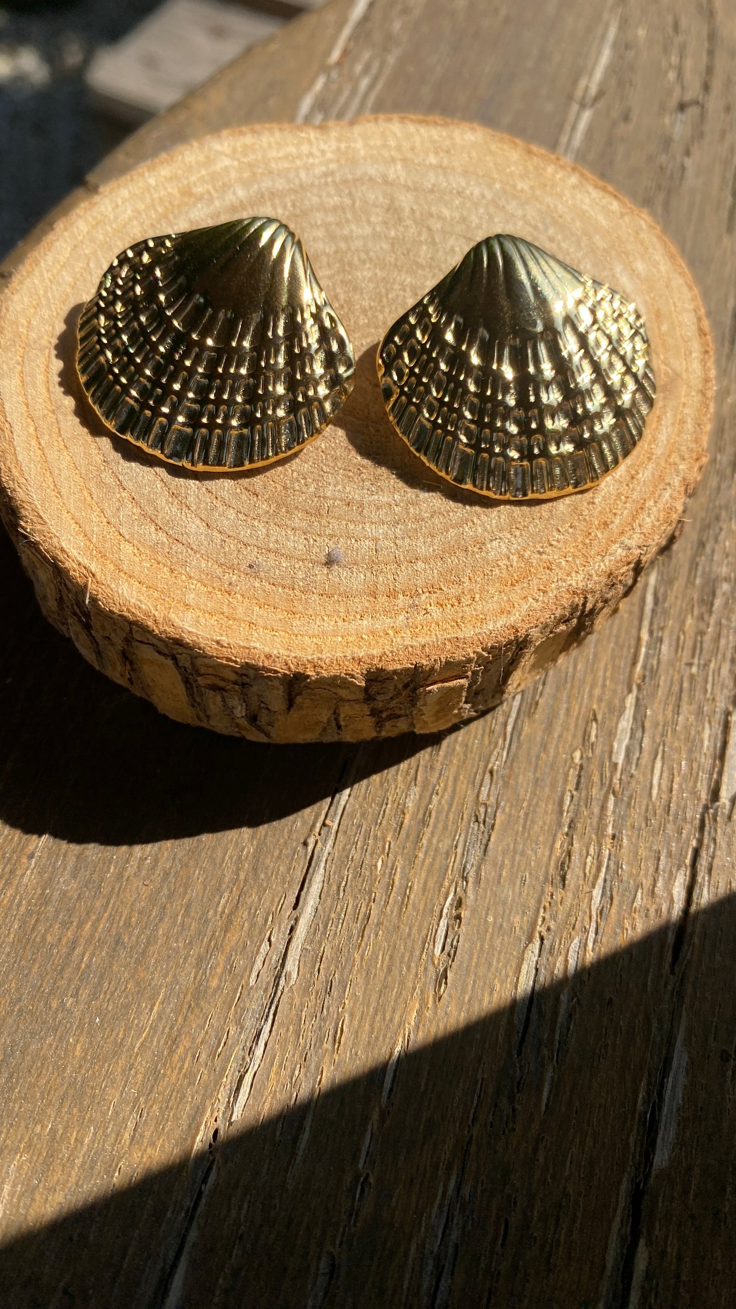 Boucles d'oreilles "Coquillages"