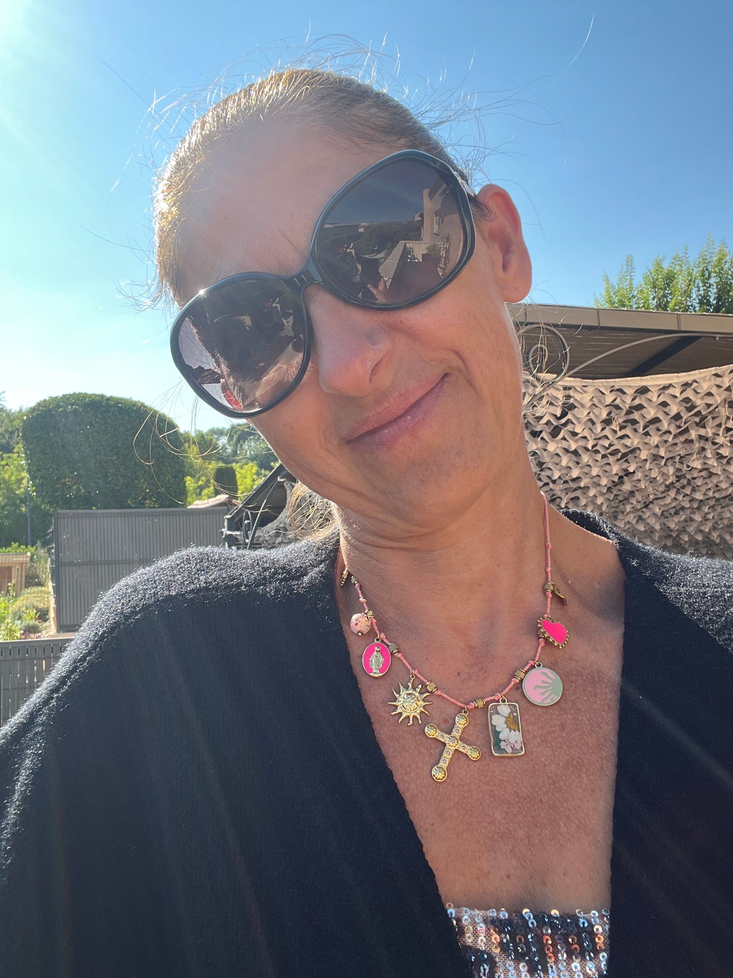 Collier rose "milë & mila"