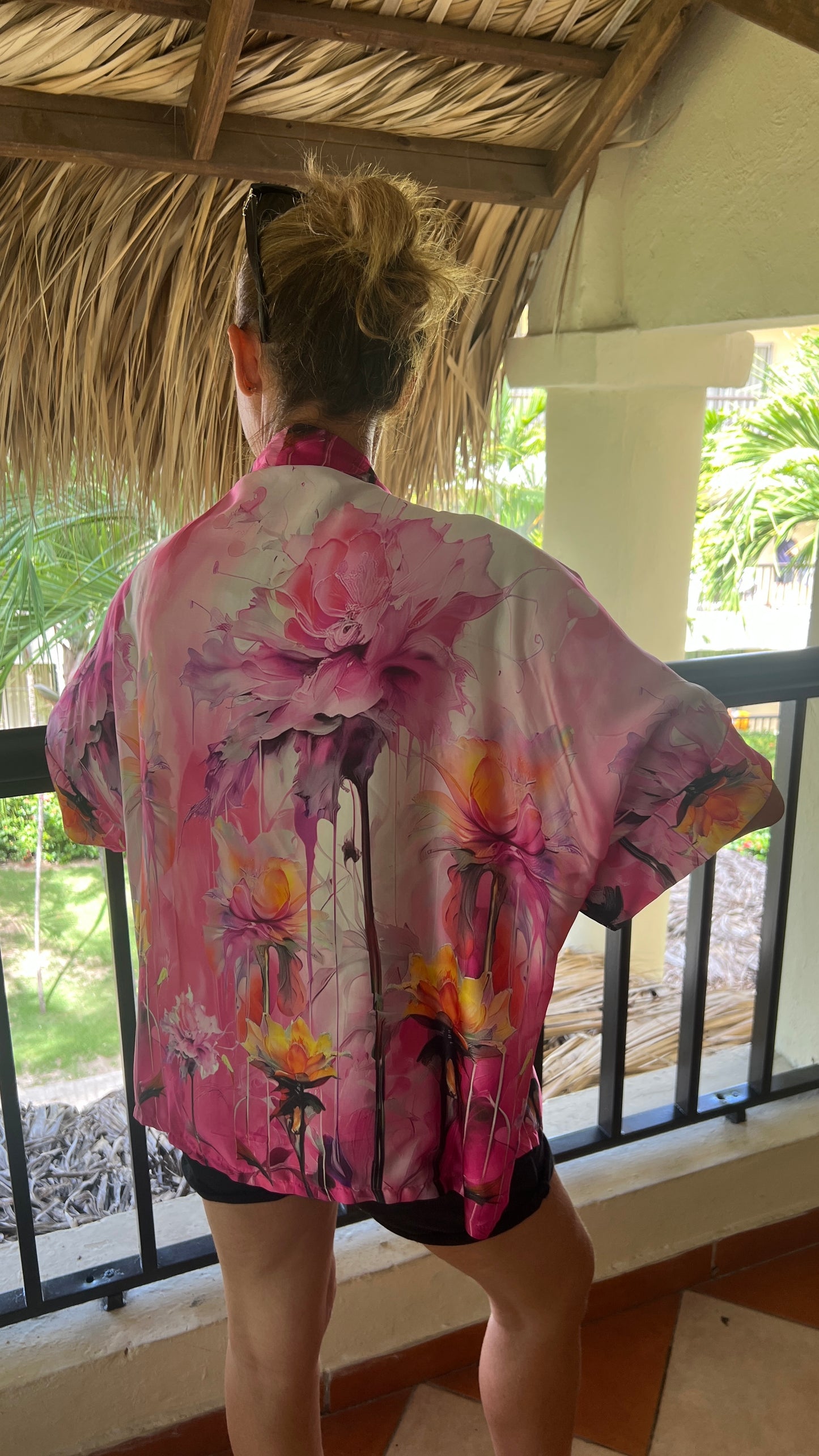 Kimono "rose fuchsia"