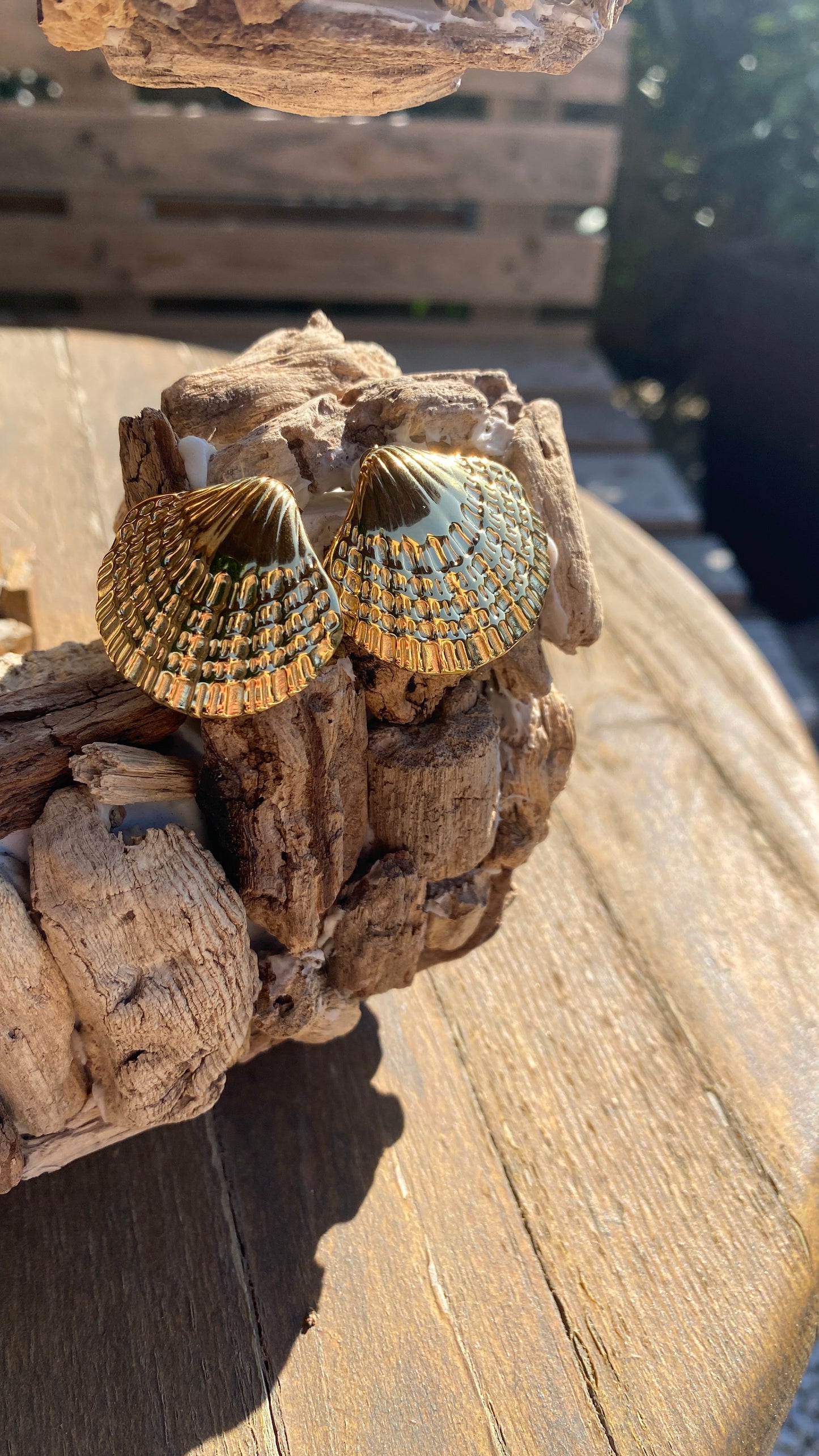 Boucles d'oreilles "Coquillages"