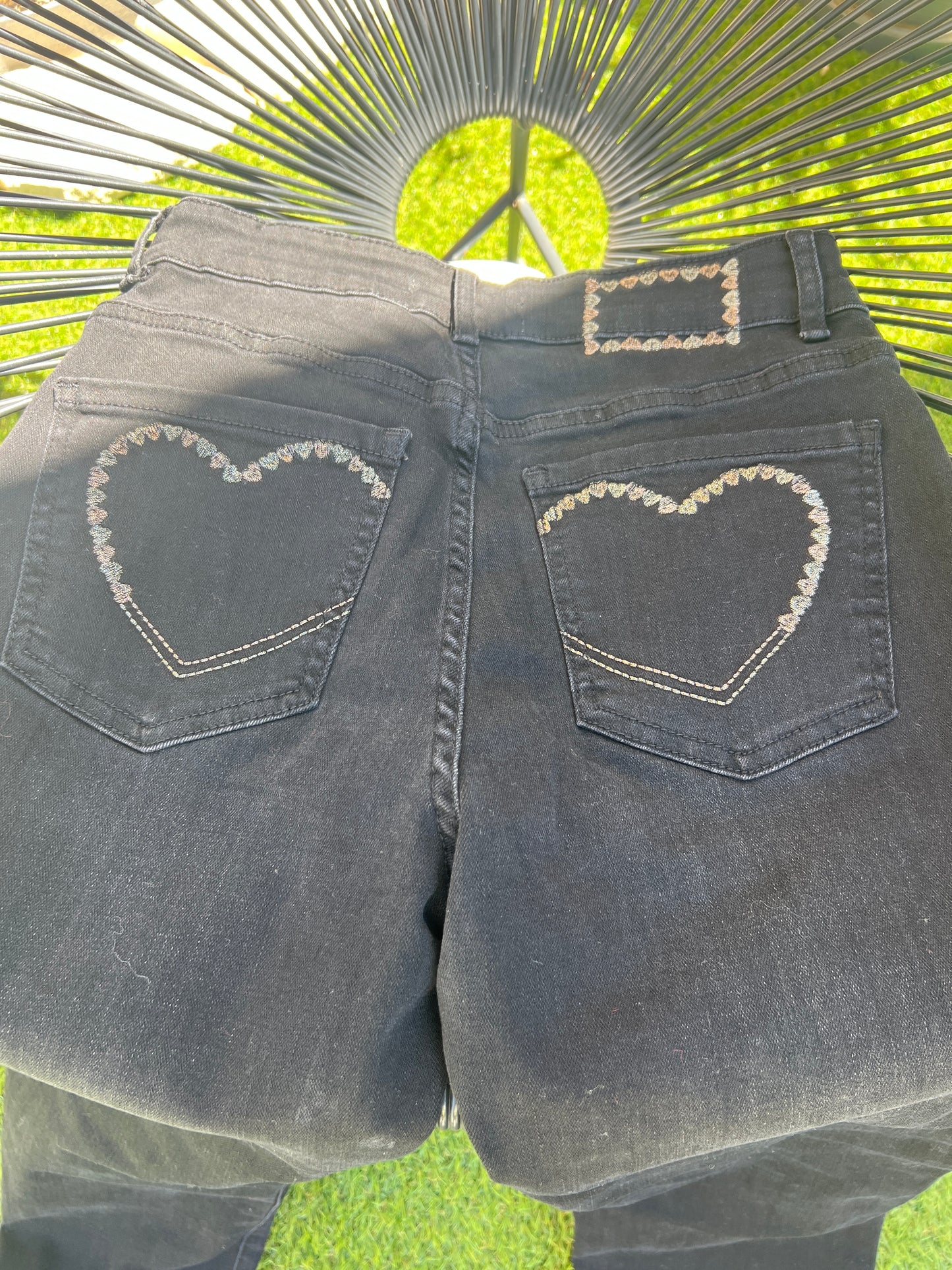 JEANS NOIR "ZOE"
