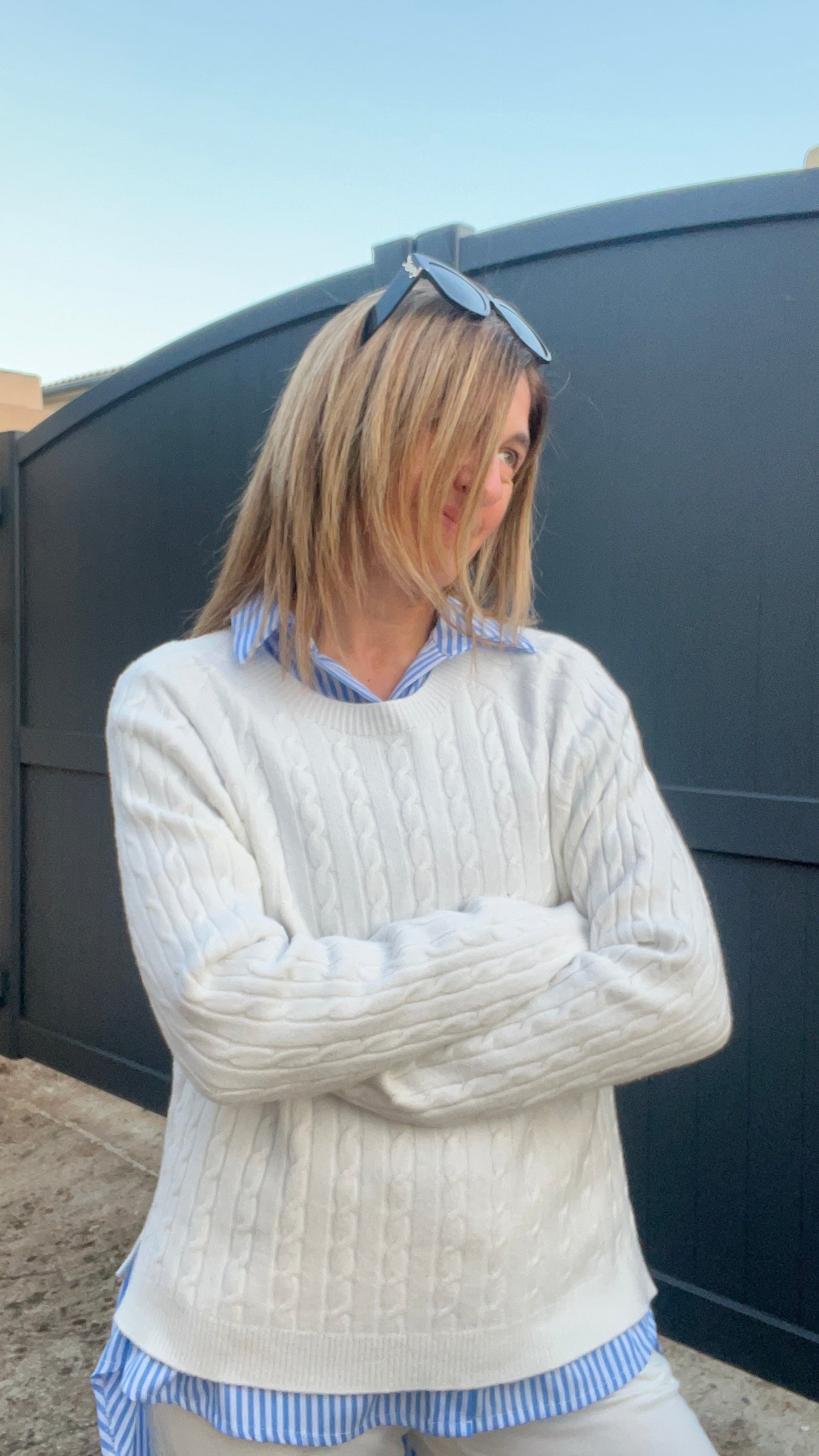 PULL TORSADE PRINTEMPS