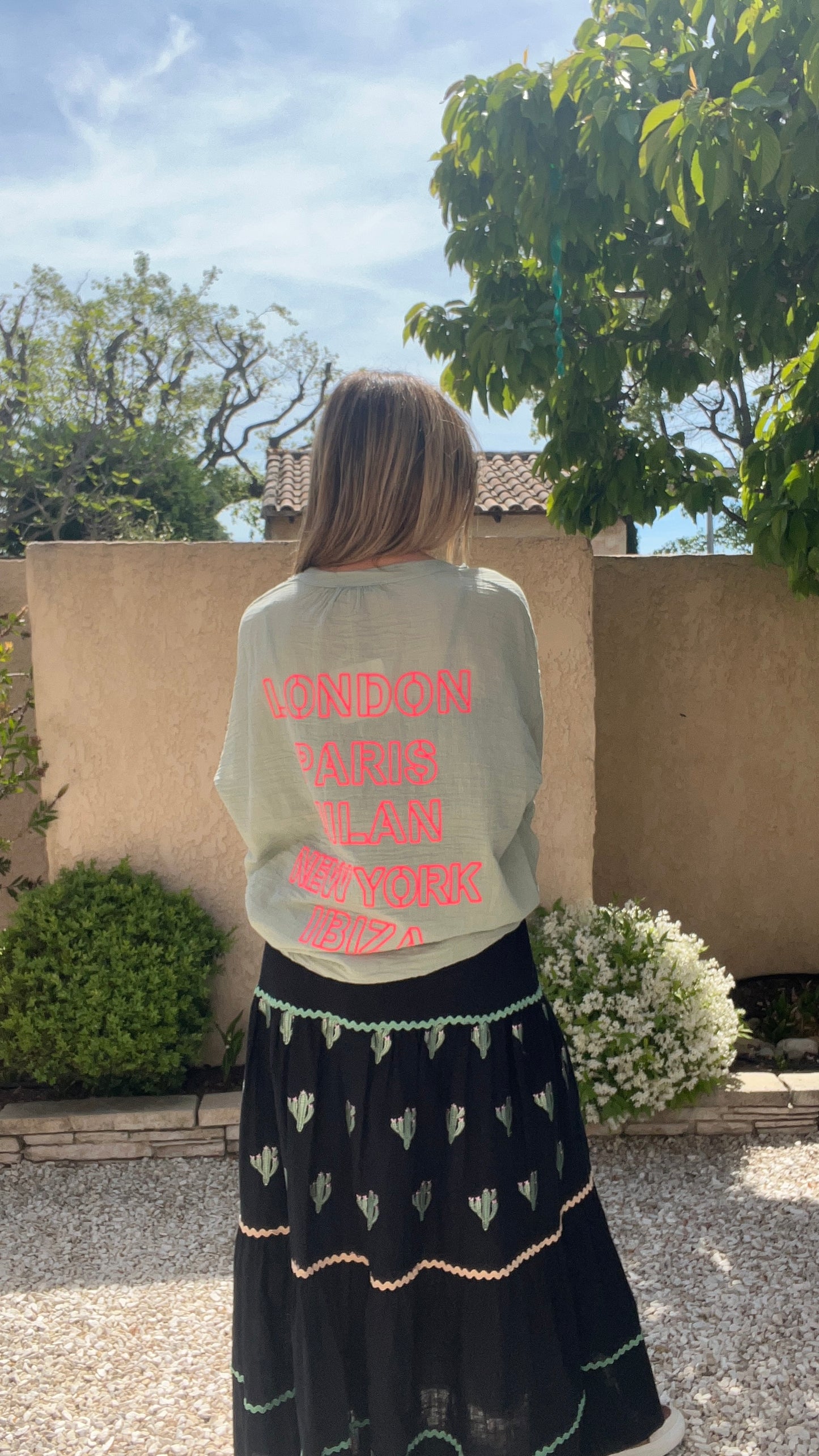 JUPE LONGUE NOIR BOHEME