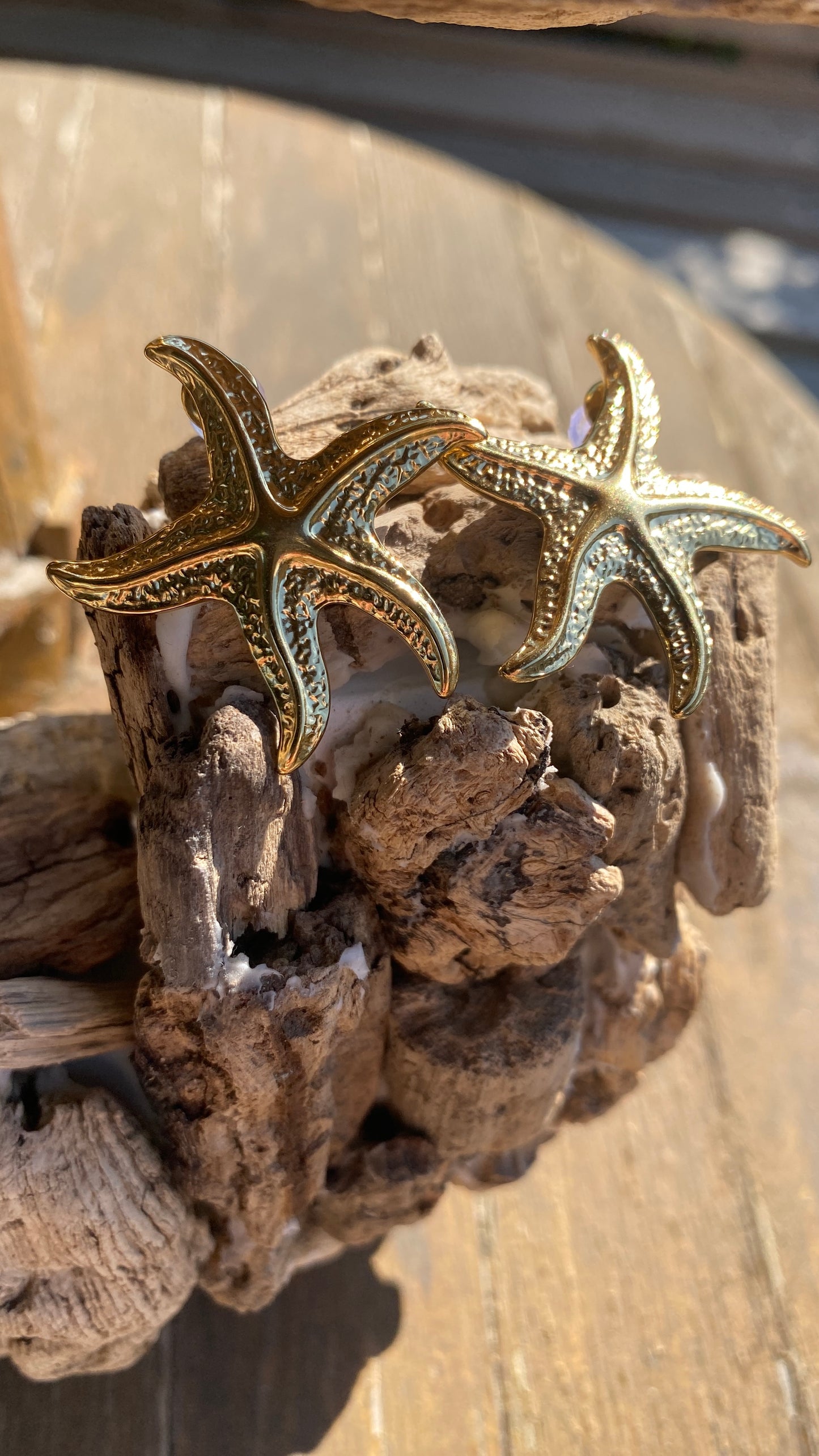 Boucles d'oreilles "Etoiles de MER"