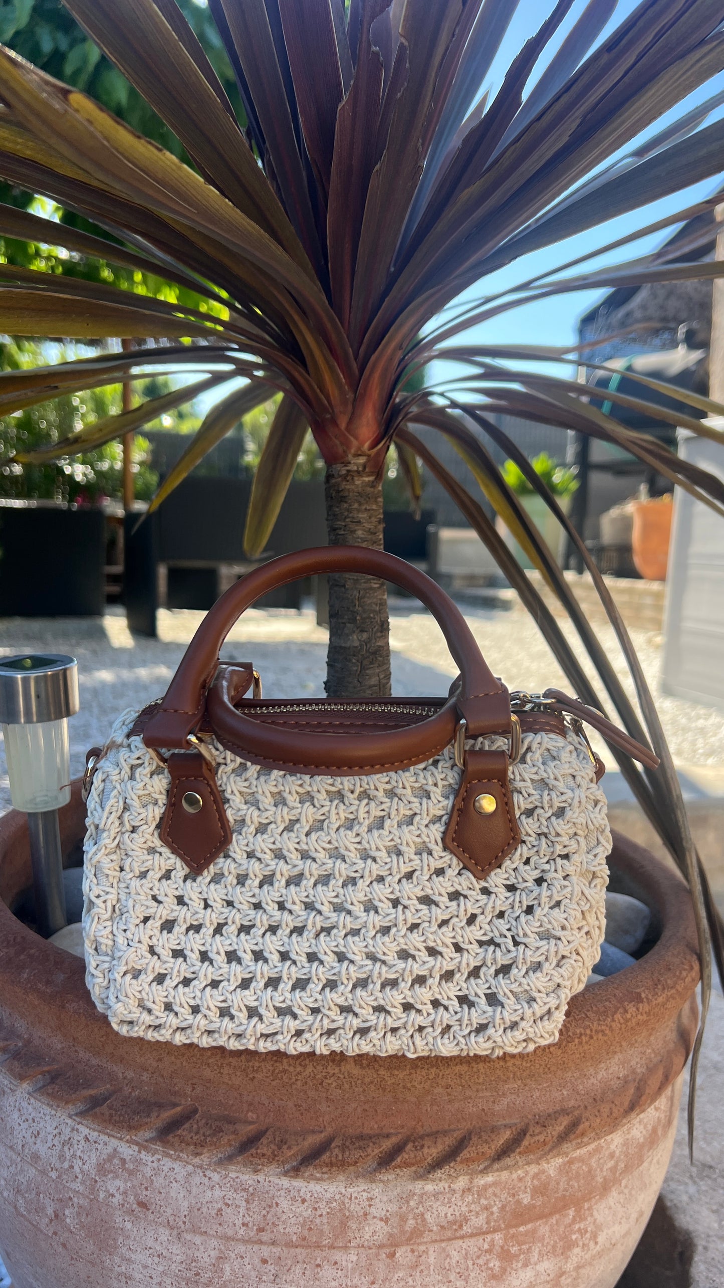 MINI SAC POLOCHON AU CROCHET