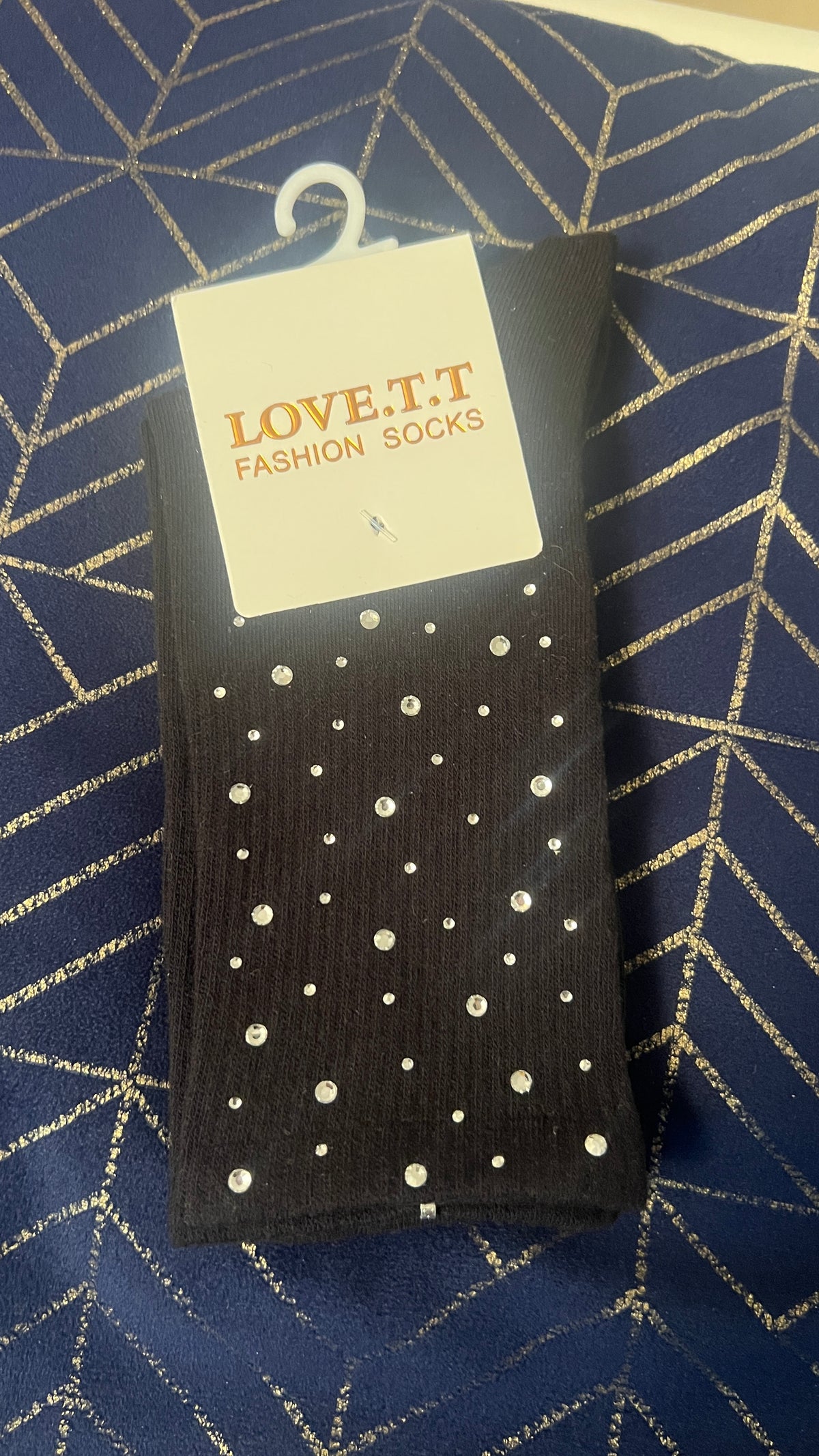 CHAUSSETTES SEQUINS
