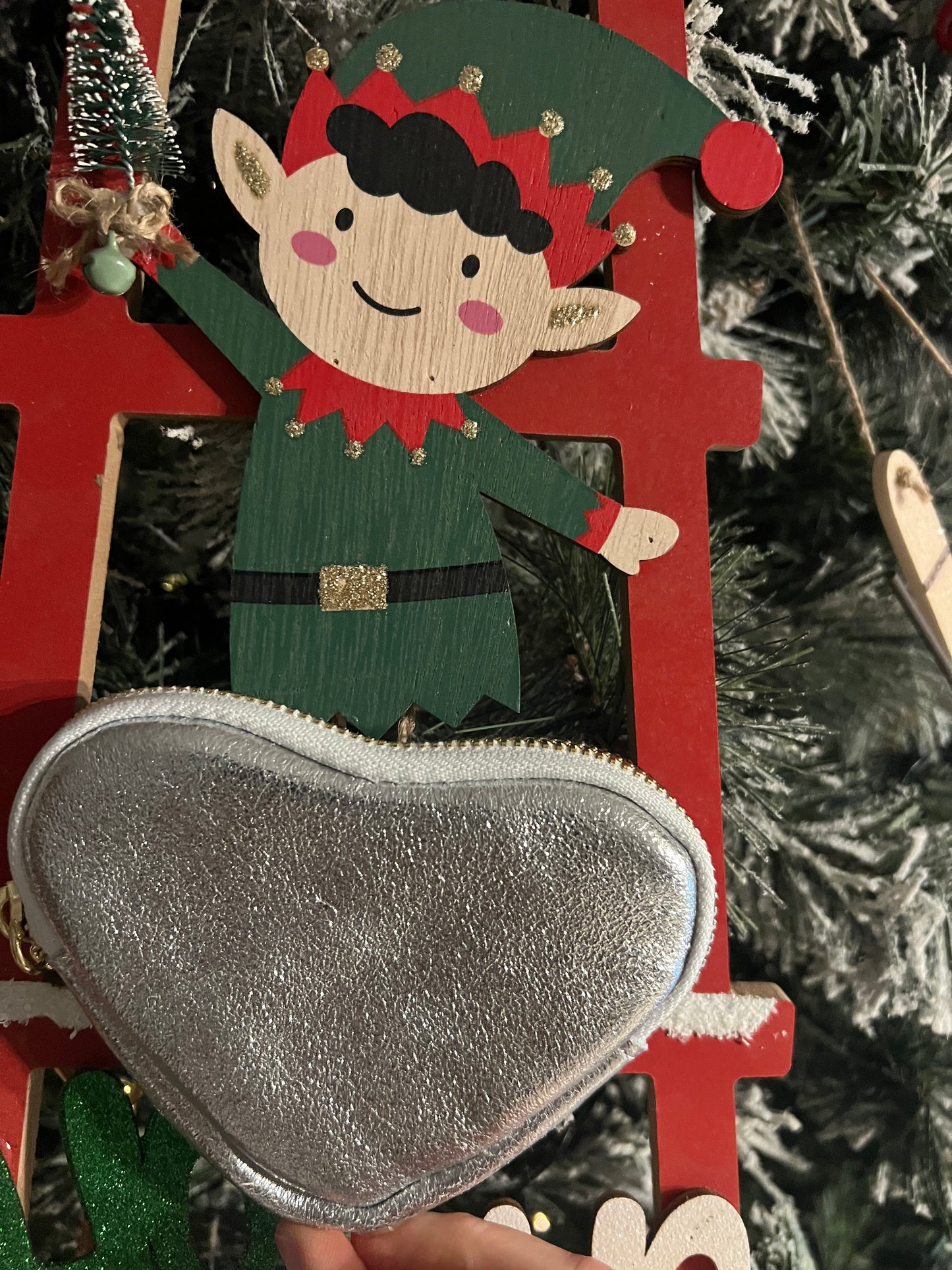 PORTE-MONNAIE COEUR EN CUIR