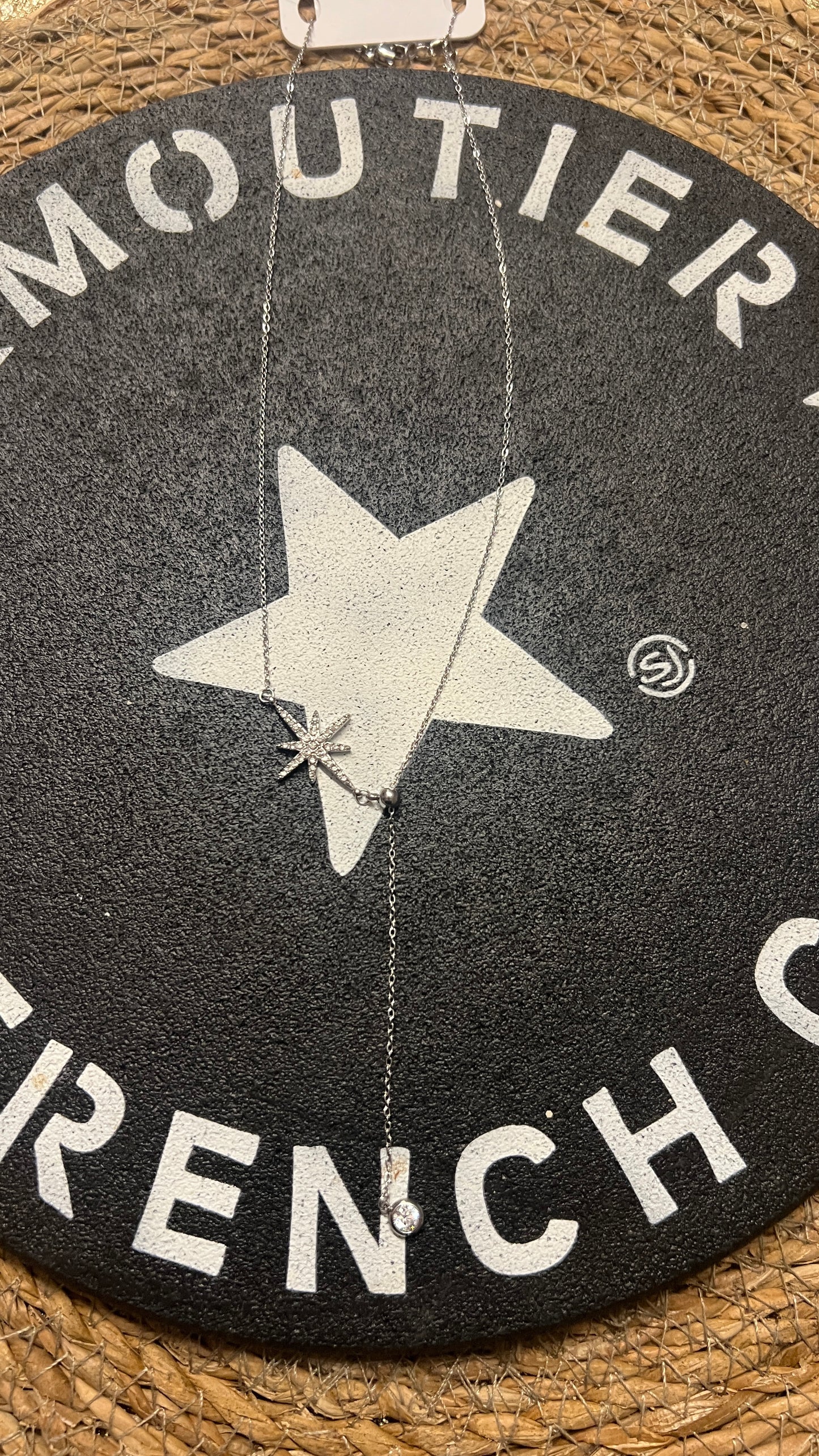 COLLIER ARGENTE METEORITE