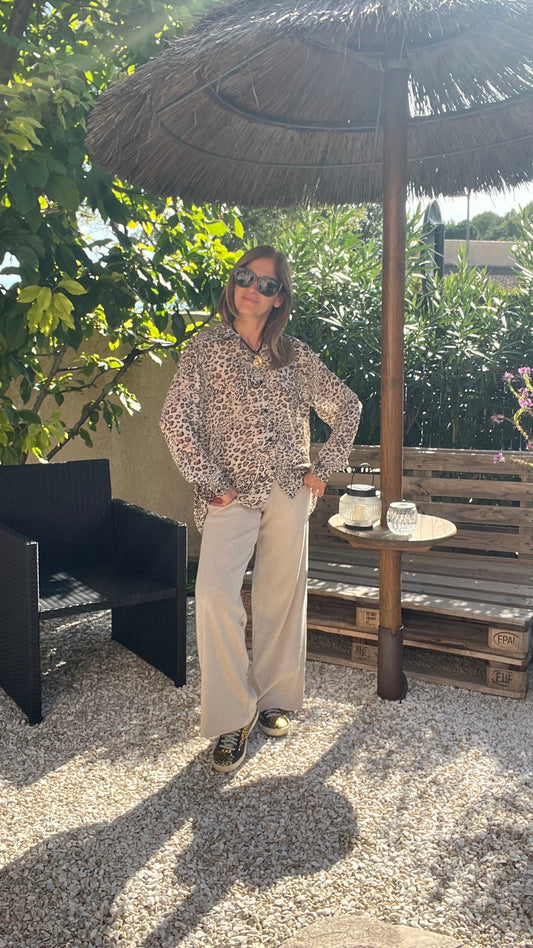 PANTALON BEIGE FLUIDE