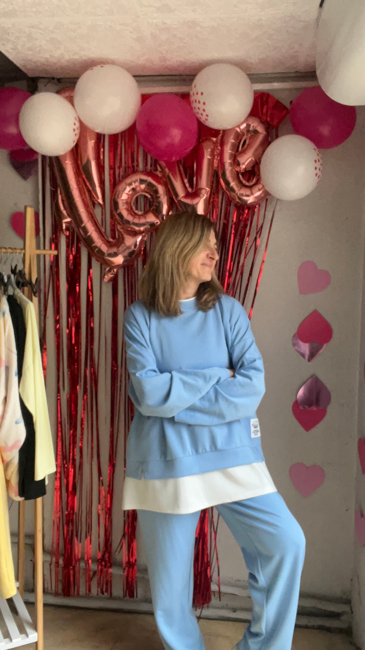 PANTALON STYLE JOGGING "OVERSIZE"