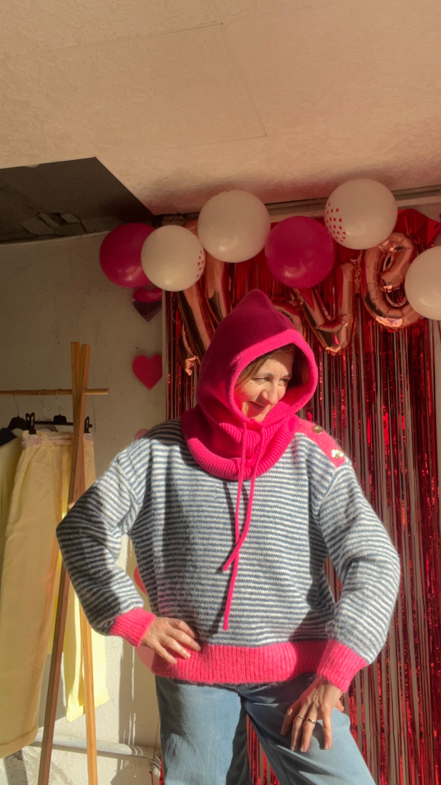 CAGOULE TOUR DE COU "FLORA"