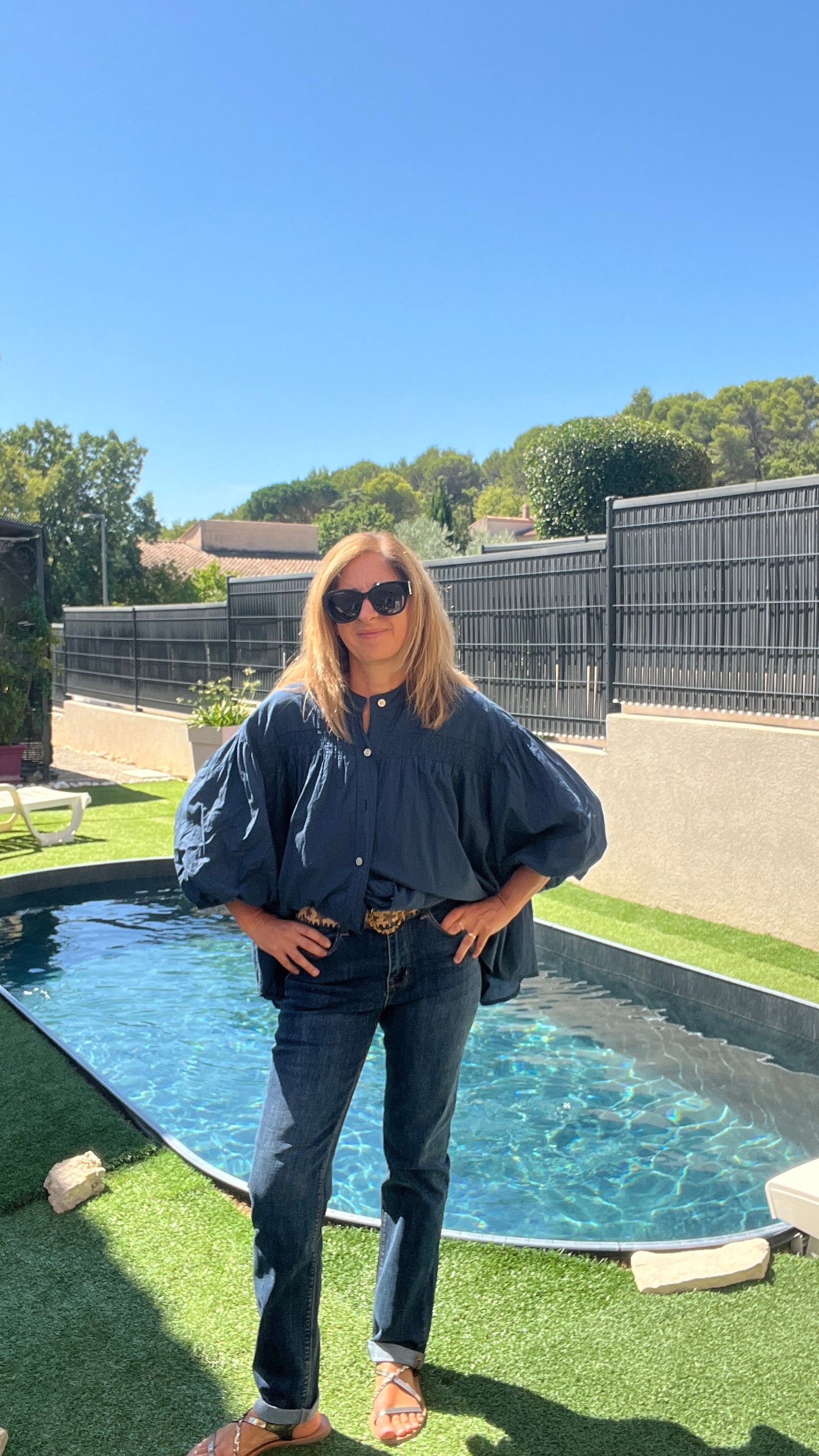 JEANS BLEU "ANNA"