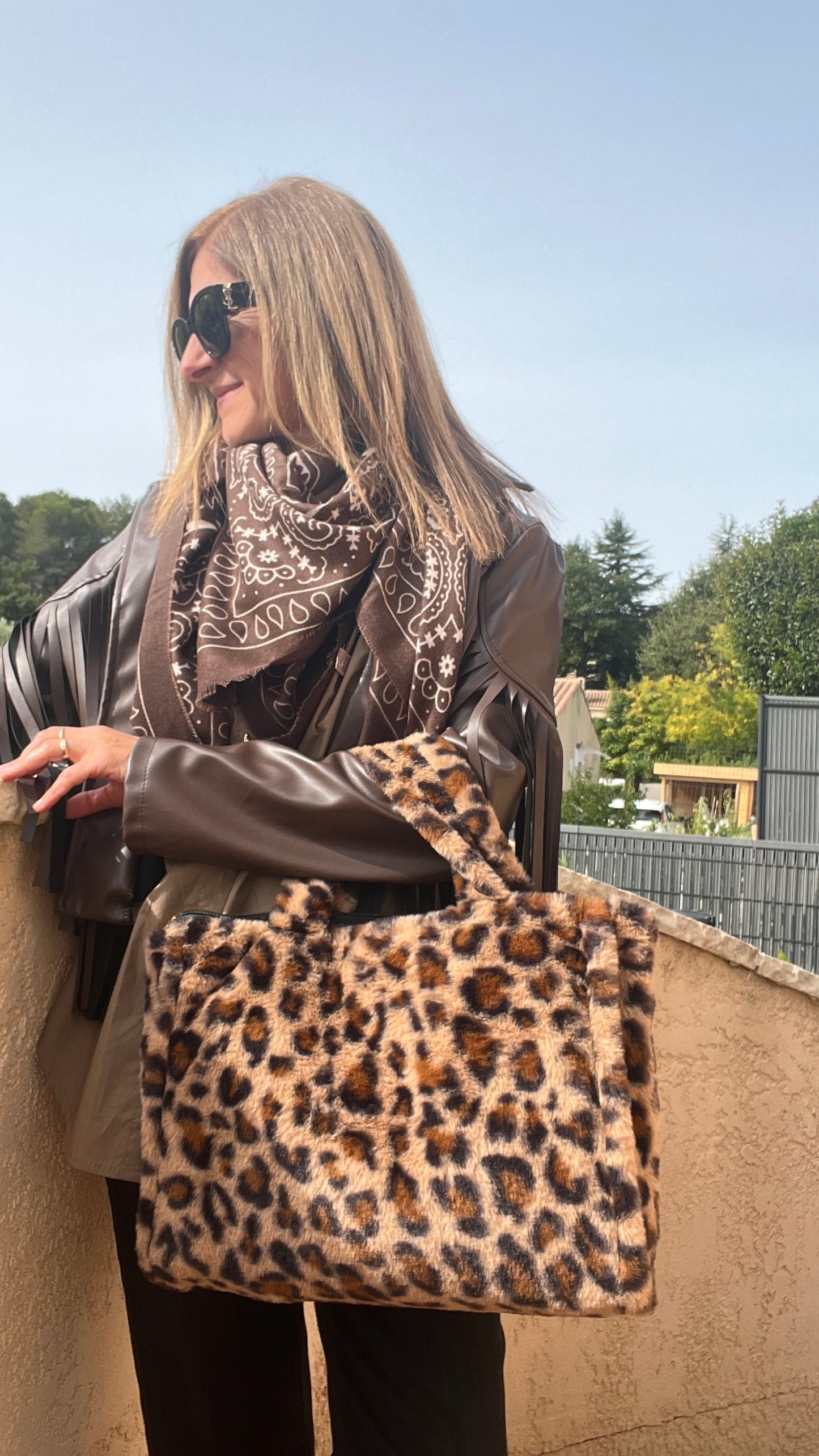 SAC LEOPARD "MOUMOUTE"