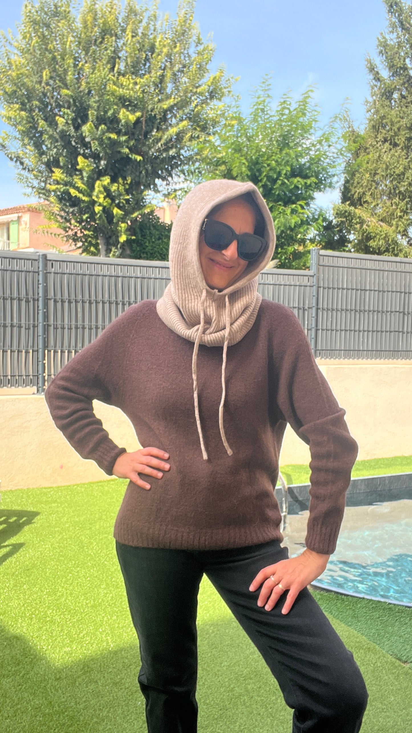 CAGOULE TOUR DE COU "CLARA"