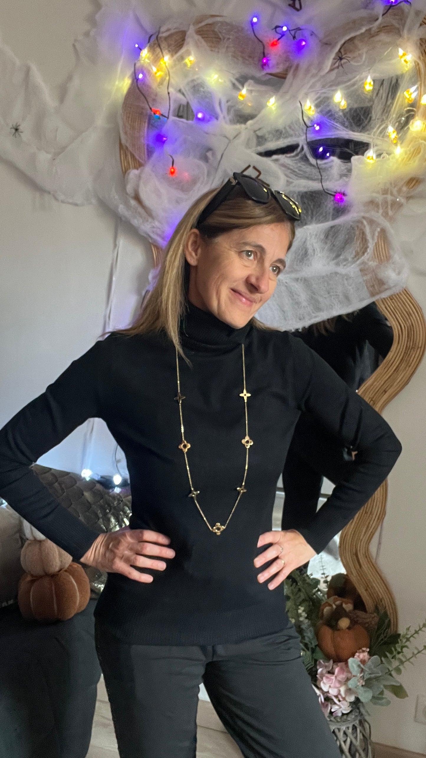 PULL COL ROULE  «MAYA»