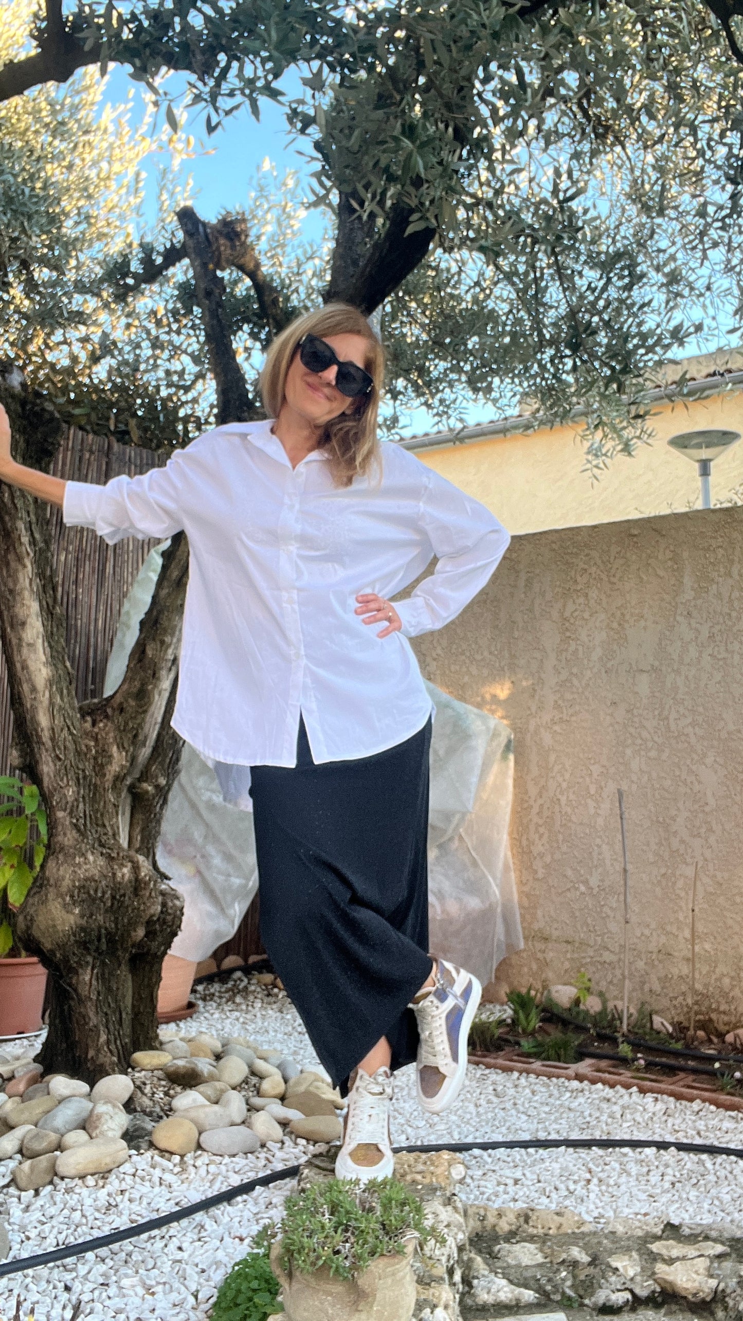 CHEMISIER BLANC ELISA