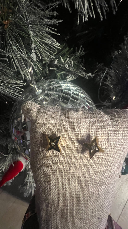 BOUCLES D'OREILLES ETOILES