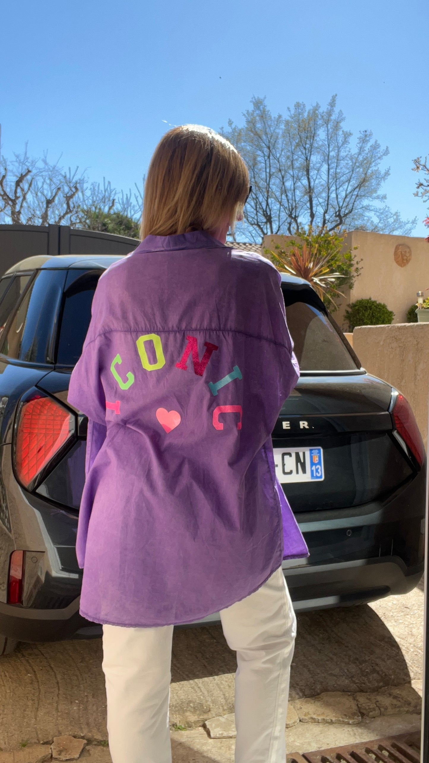 TUNIQUE VIOLETTE ICONIC