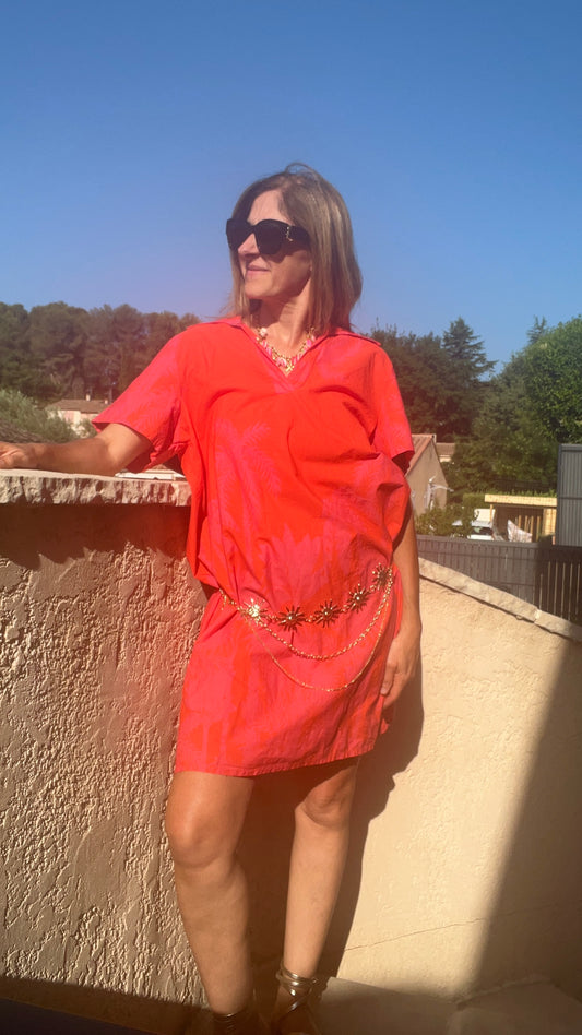 Ceinture bijoux doré "SOLEIL"