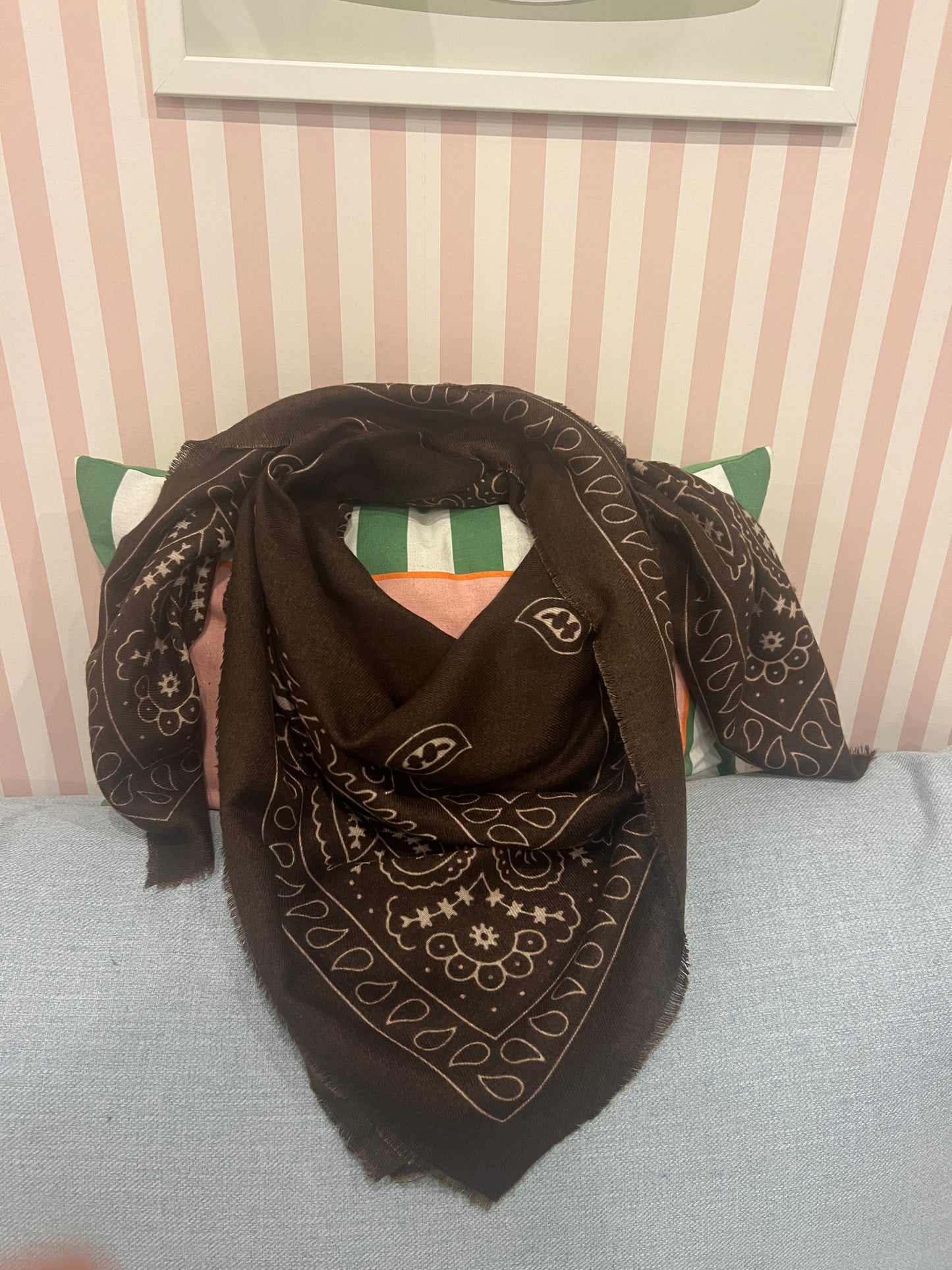 FOULARD GRAND CARRE "BANDANA"