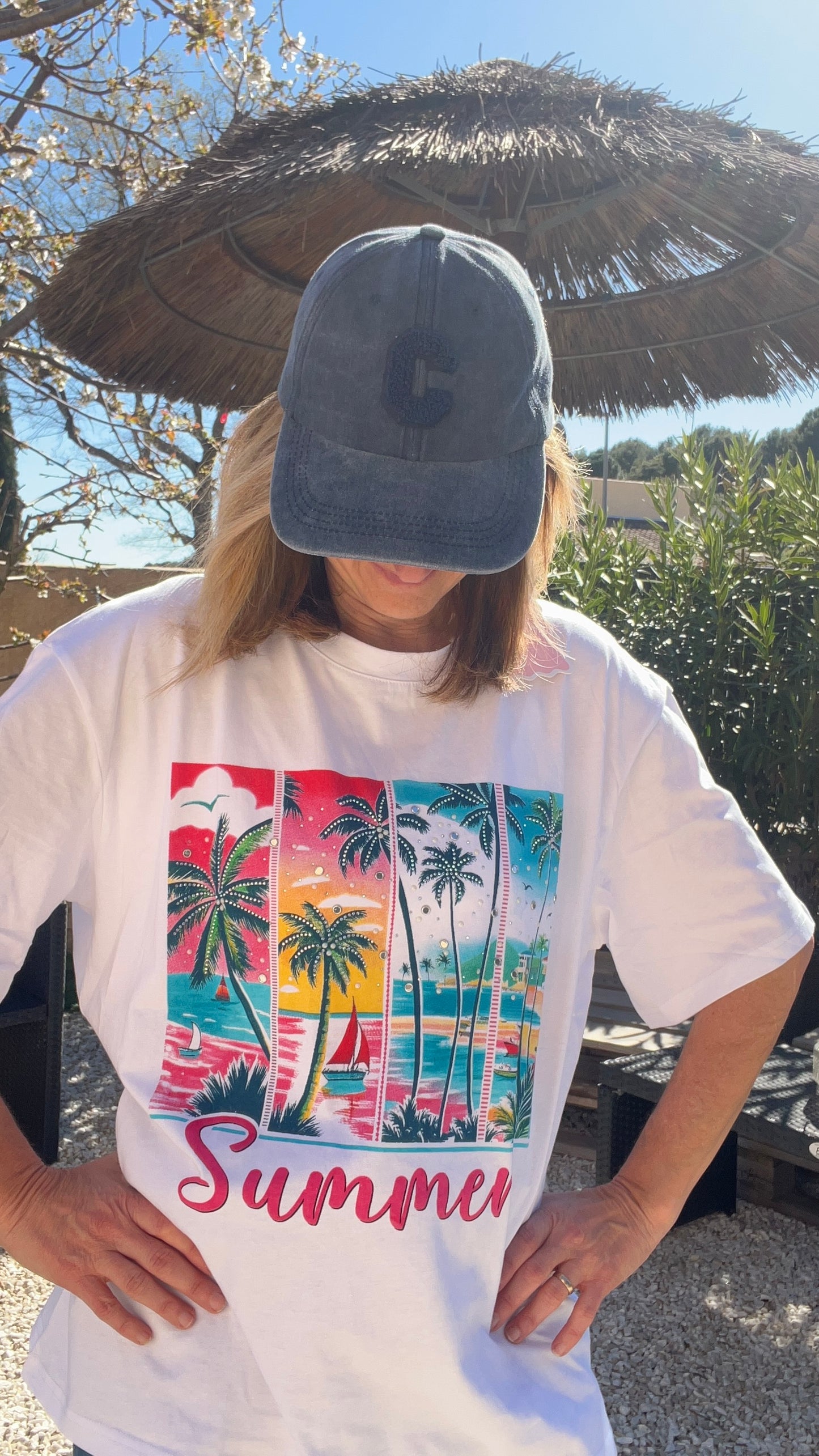 CASQUETTE BLEU JEANS