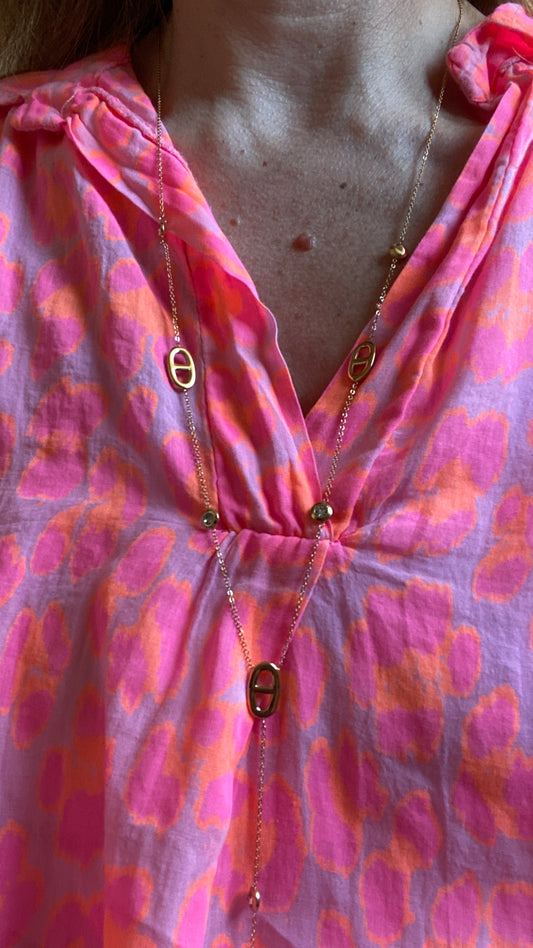 Sautoir doré "Alix"