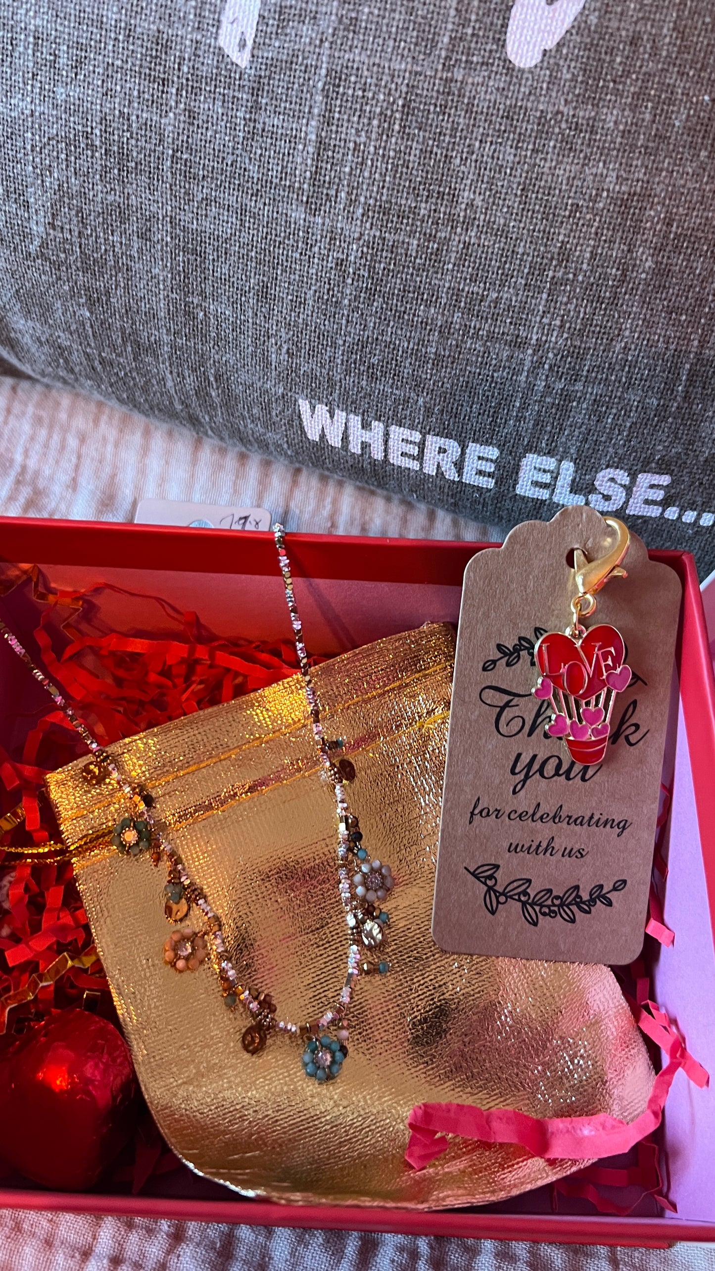 COLLIER DORE/ARGENTE FLEURS TURQUOISE/BLANC "HABAHA"