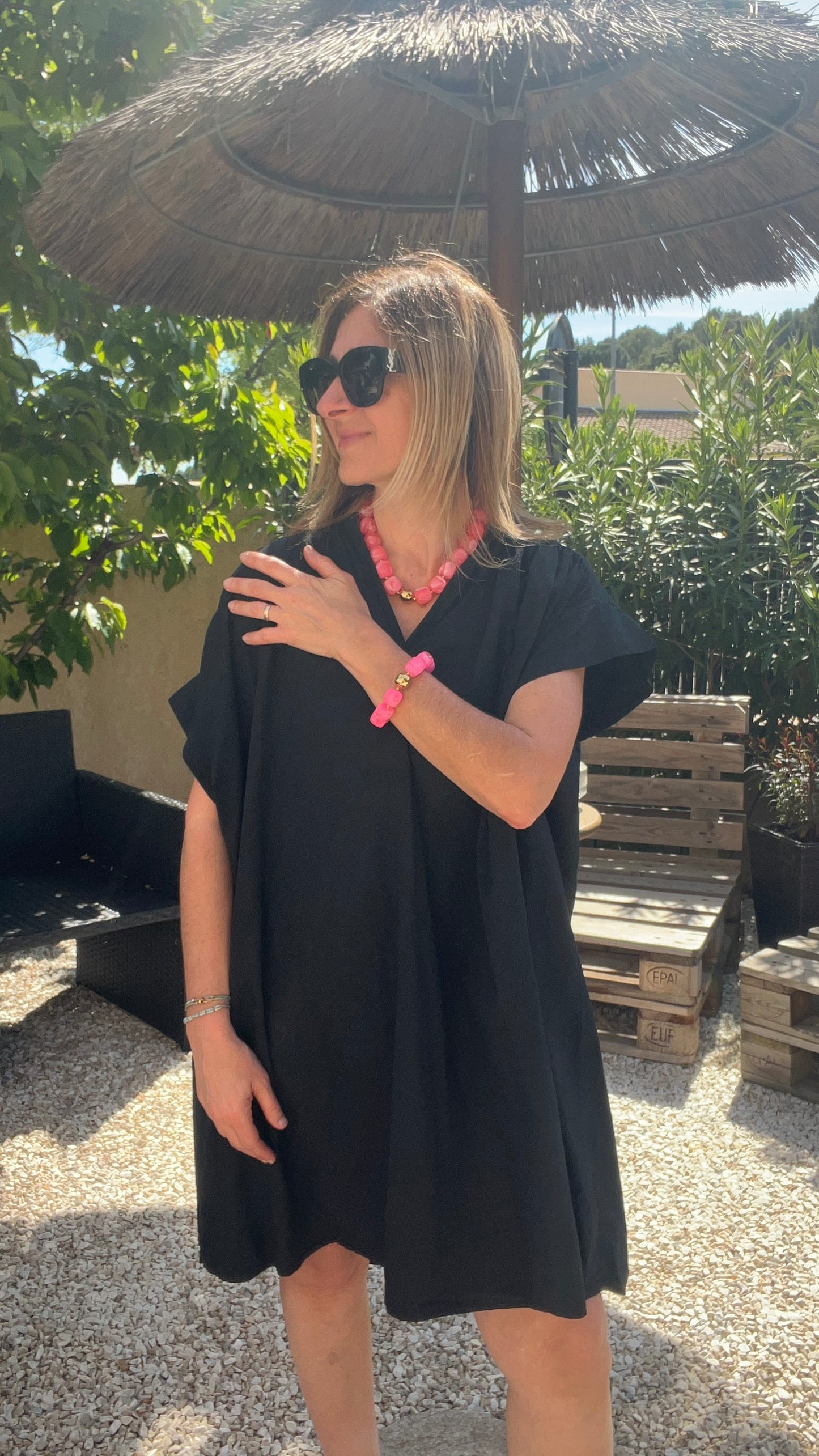 ROBE NOIRE LINA