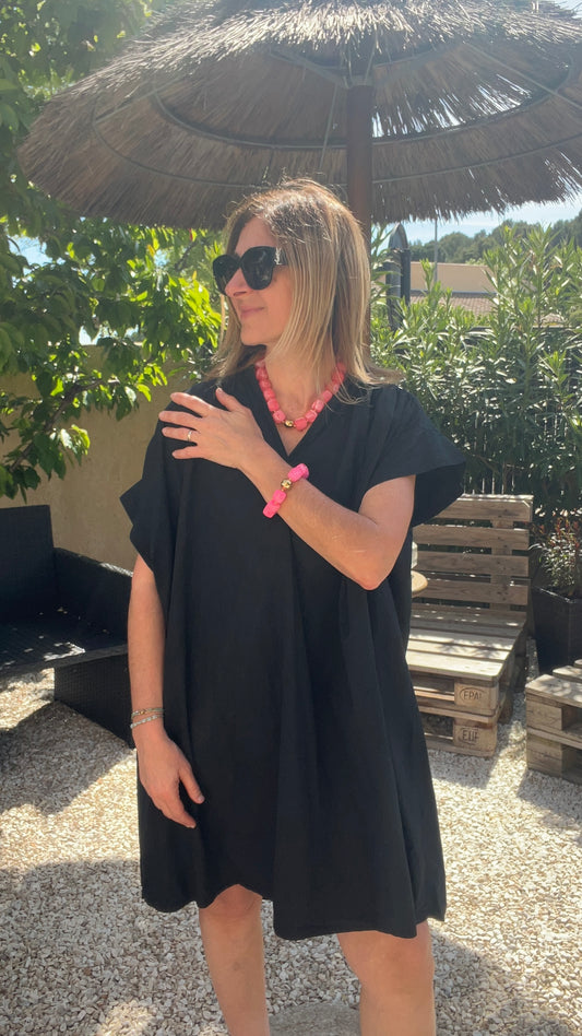 ROBE NOIRE LINA