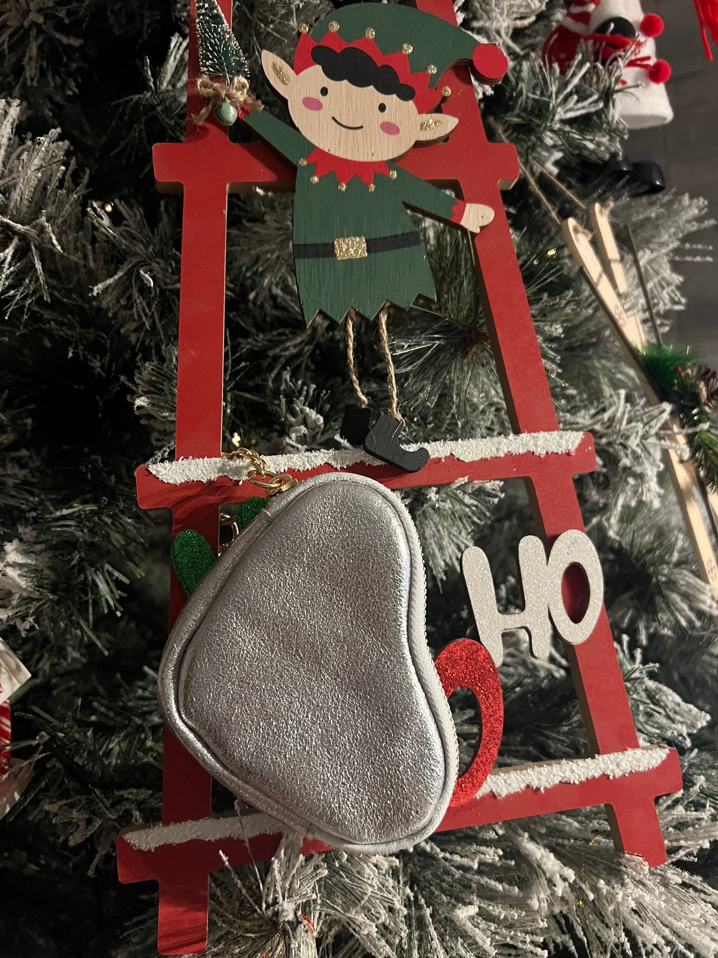 PORTE-MONNAIE COEUR EN CUIR