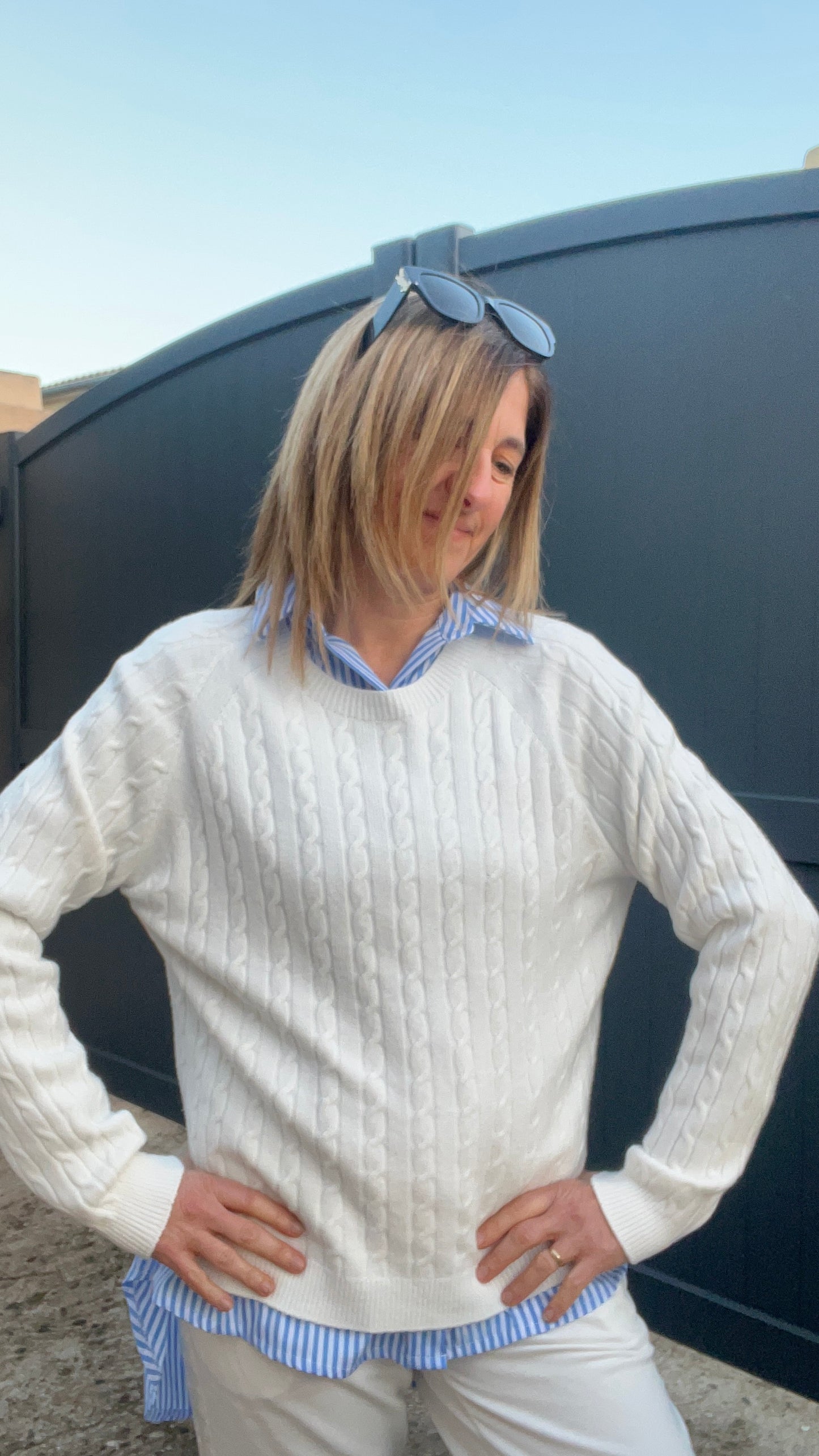 PULL TORSADE PRINTEMPS