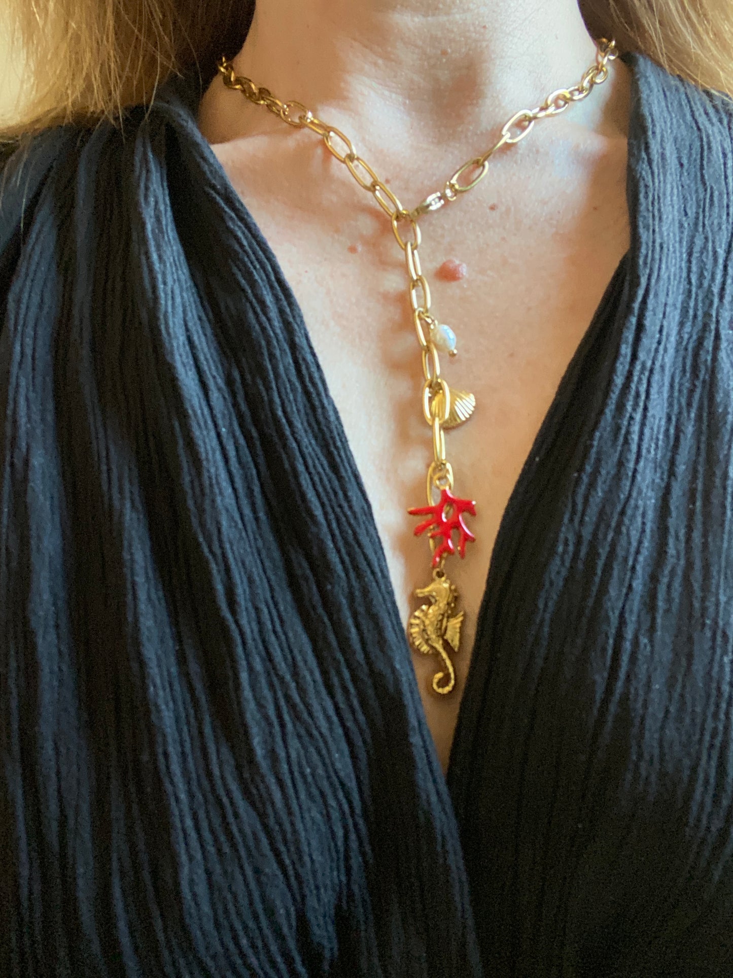 Collier charm's "Maillons"