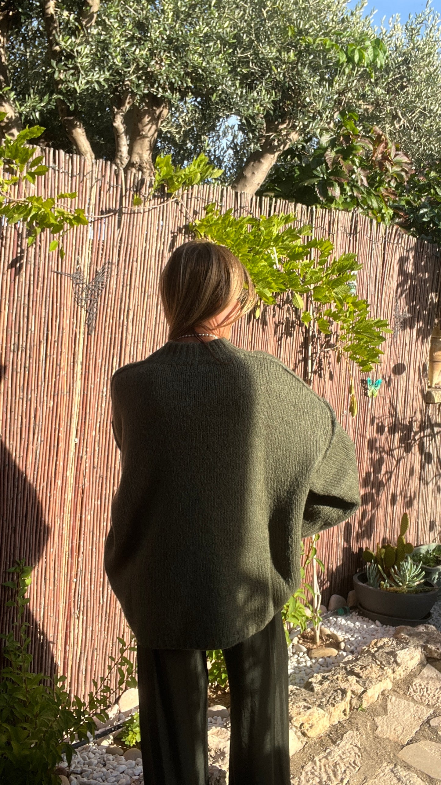 PULL KAKI OVERSIZE « EDEN »