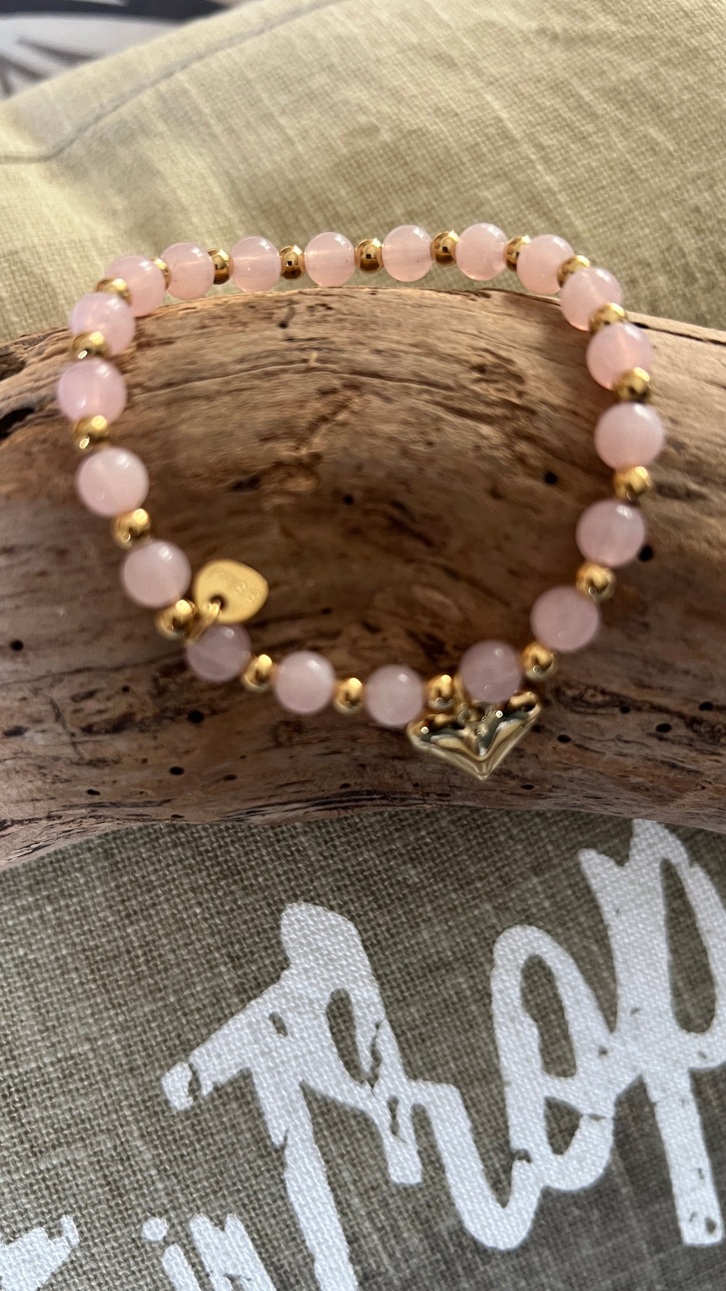 BRACELET PERLES "MEDAILLONS"