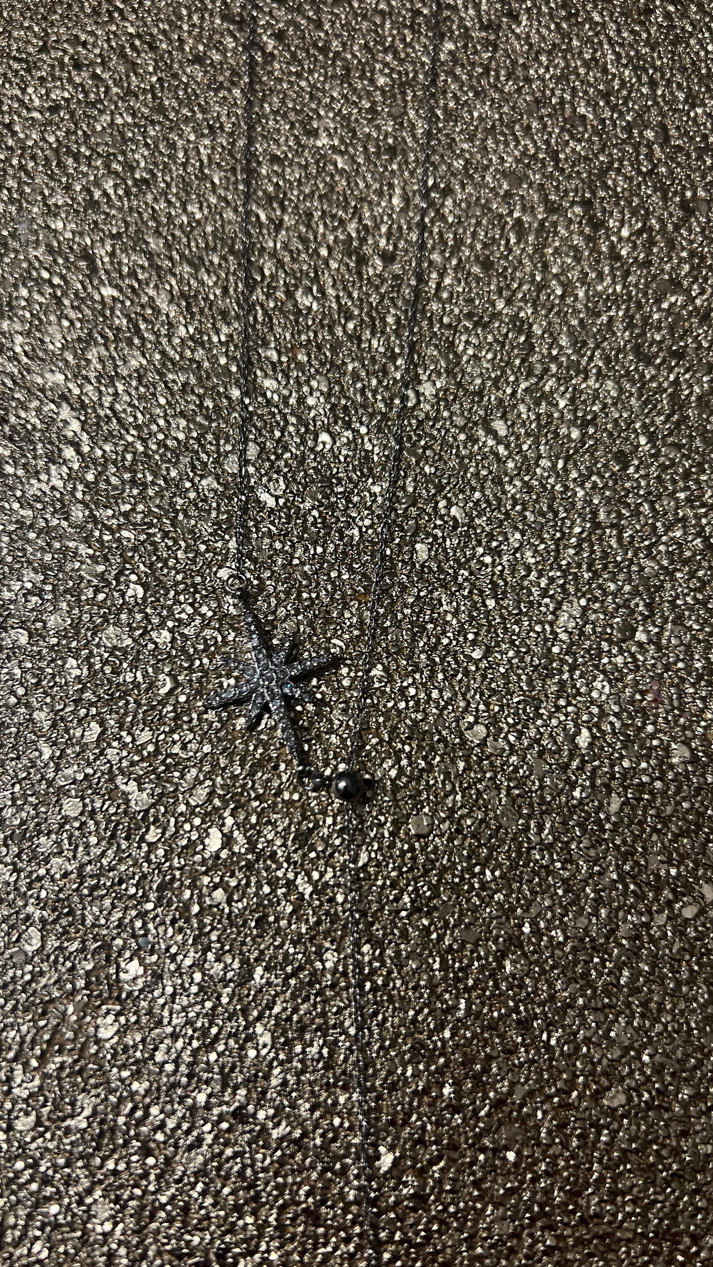 COLLIER ARGENTE METEORITE