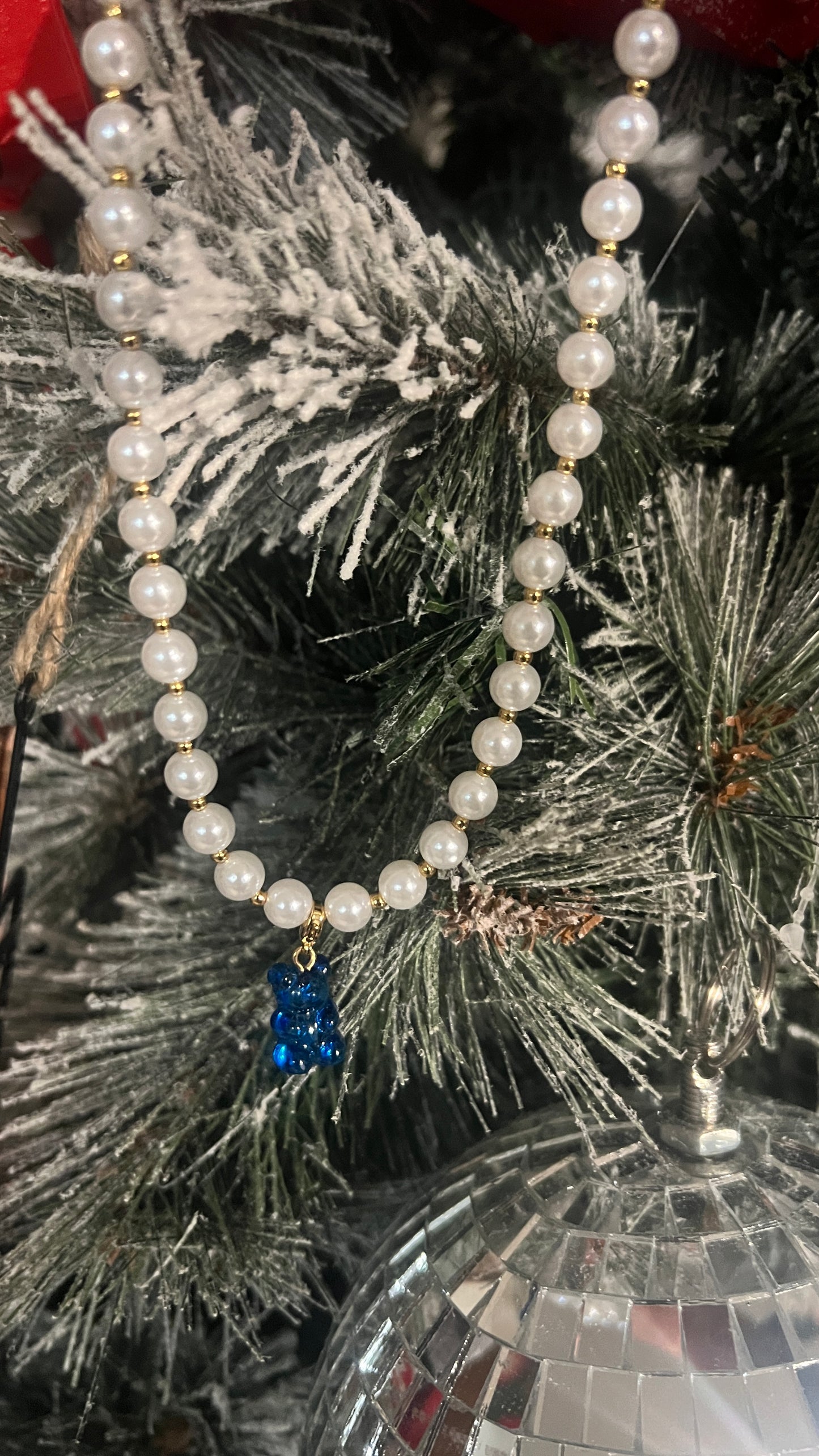 COLLIER PERLES CULTURE CHARMS "MILE MILA"