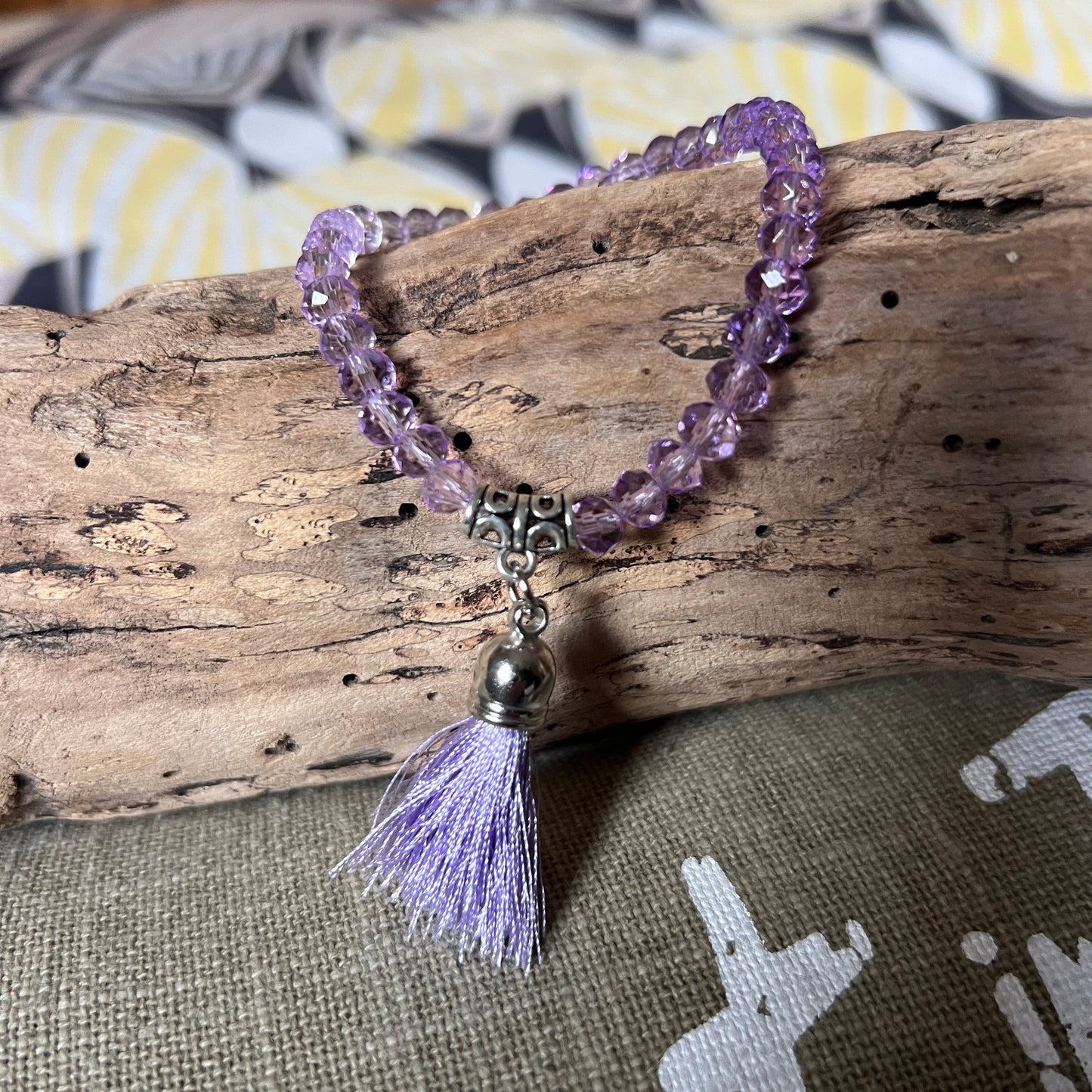 BRACELET PERLES "POMPONS"