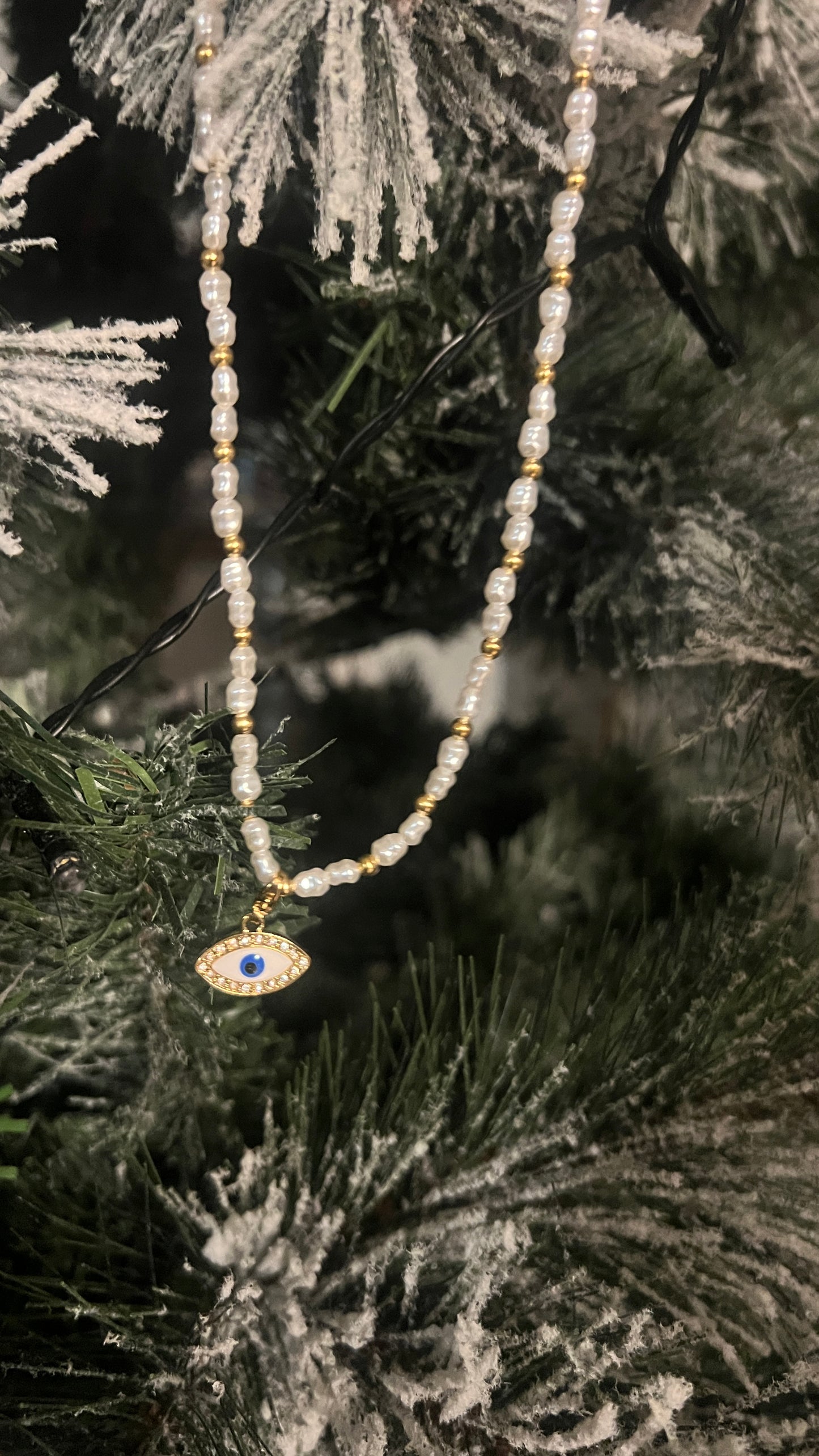 COLLIER PERLES CULTURE CHARMS "MILE MILA"