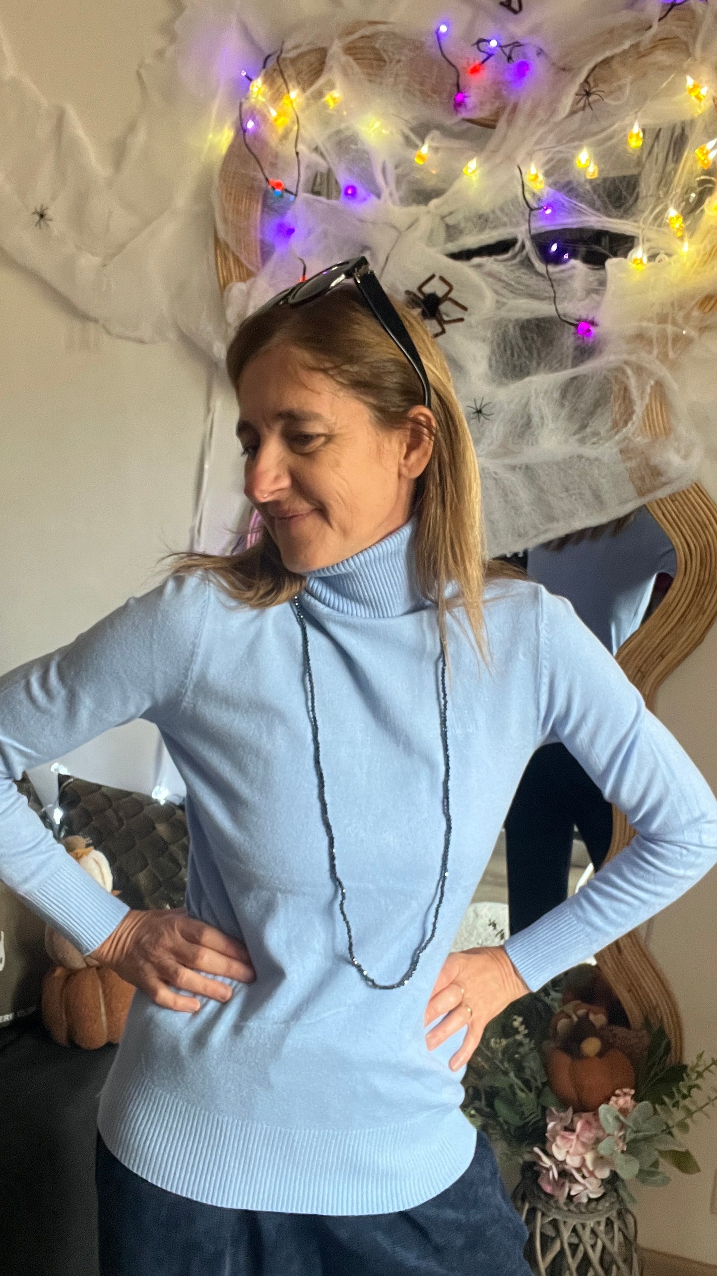 PULL COL ROULE  «MAYA»